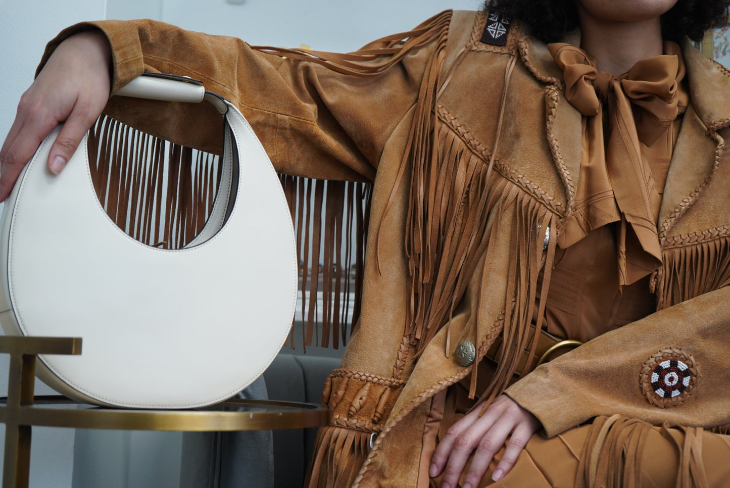 Vintage 1970s Fringe Jacket