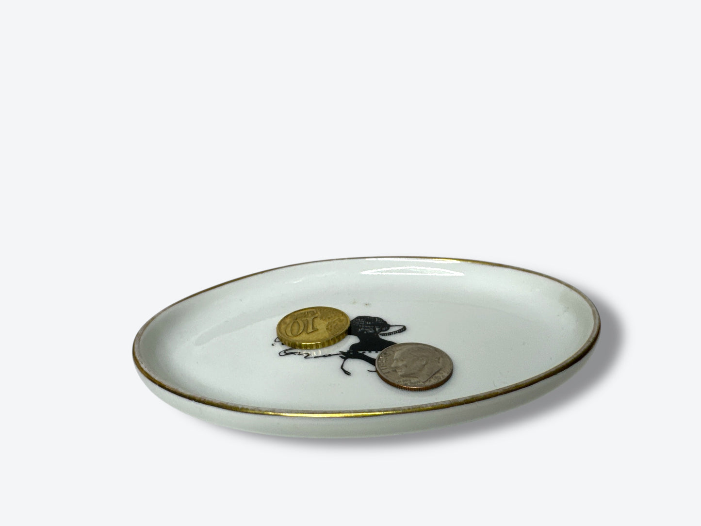 Vintage Made in Germany Ring/Change Plate