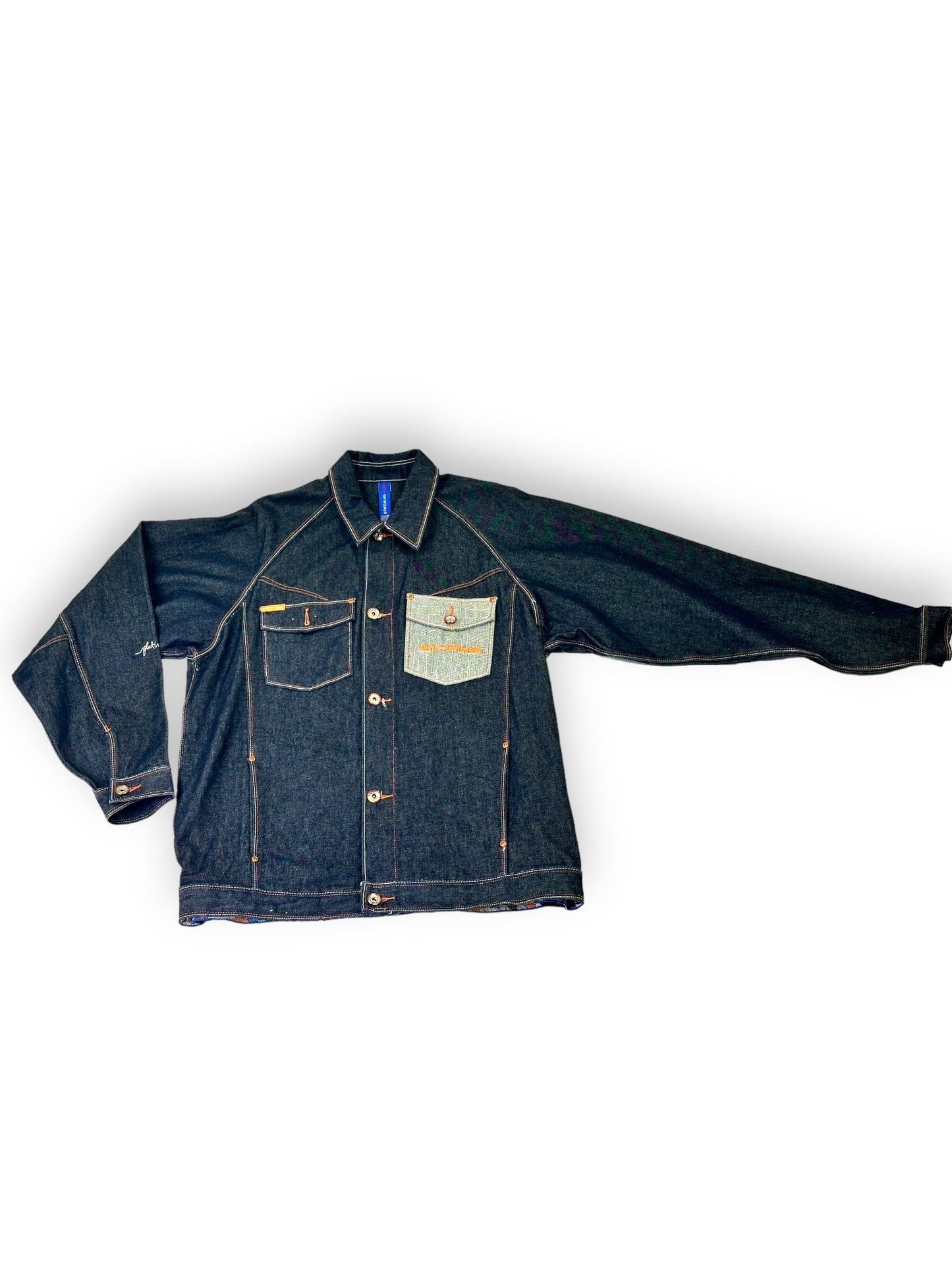 1990s: Platinum Fubu “Fat Albert” Engineered Denim Jacket