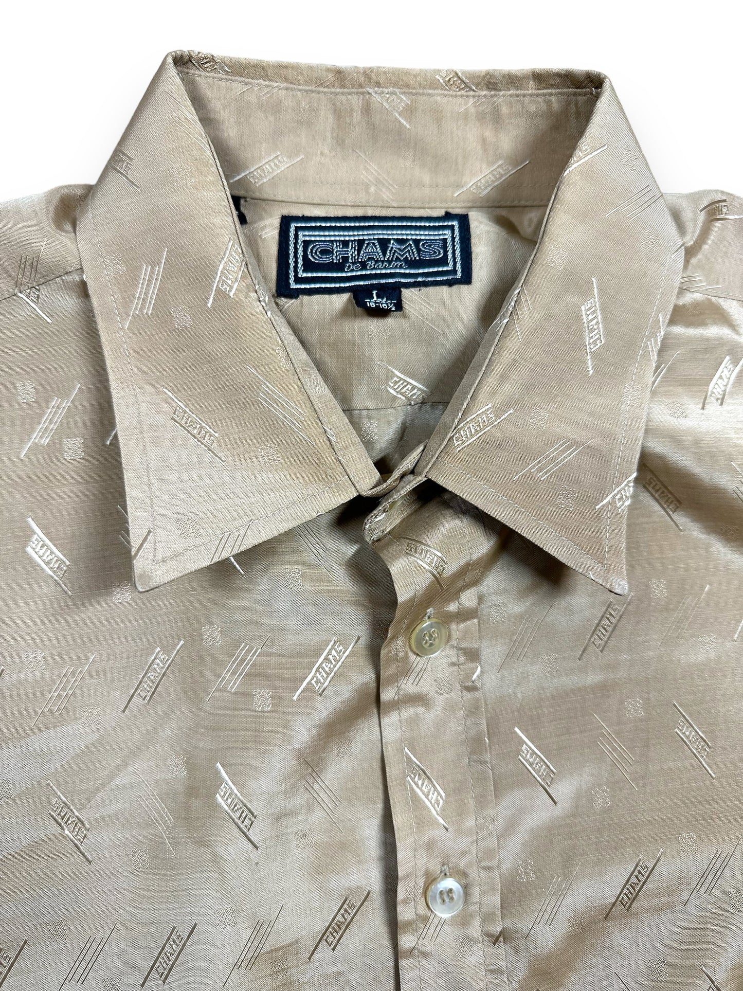 1990s Chaus Brown Shirt