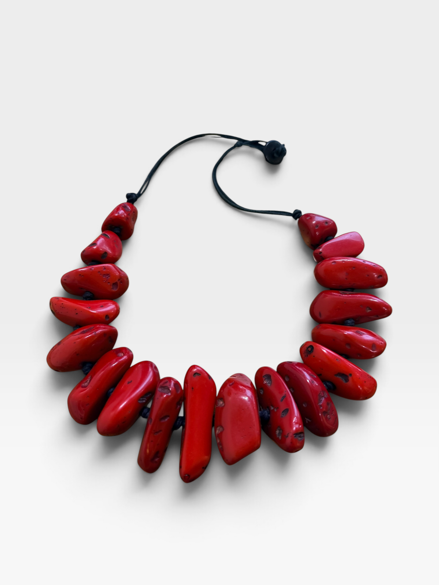 1970s/80s  Red Coral Necklace