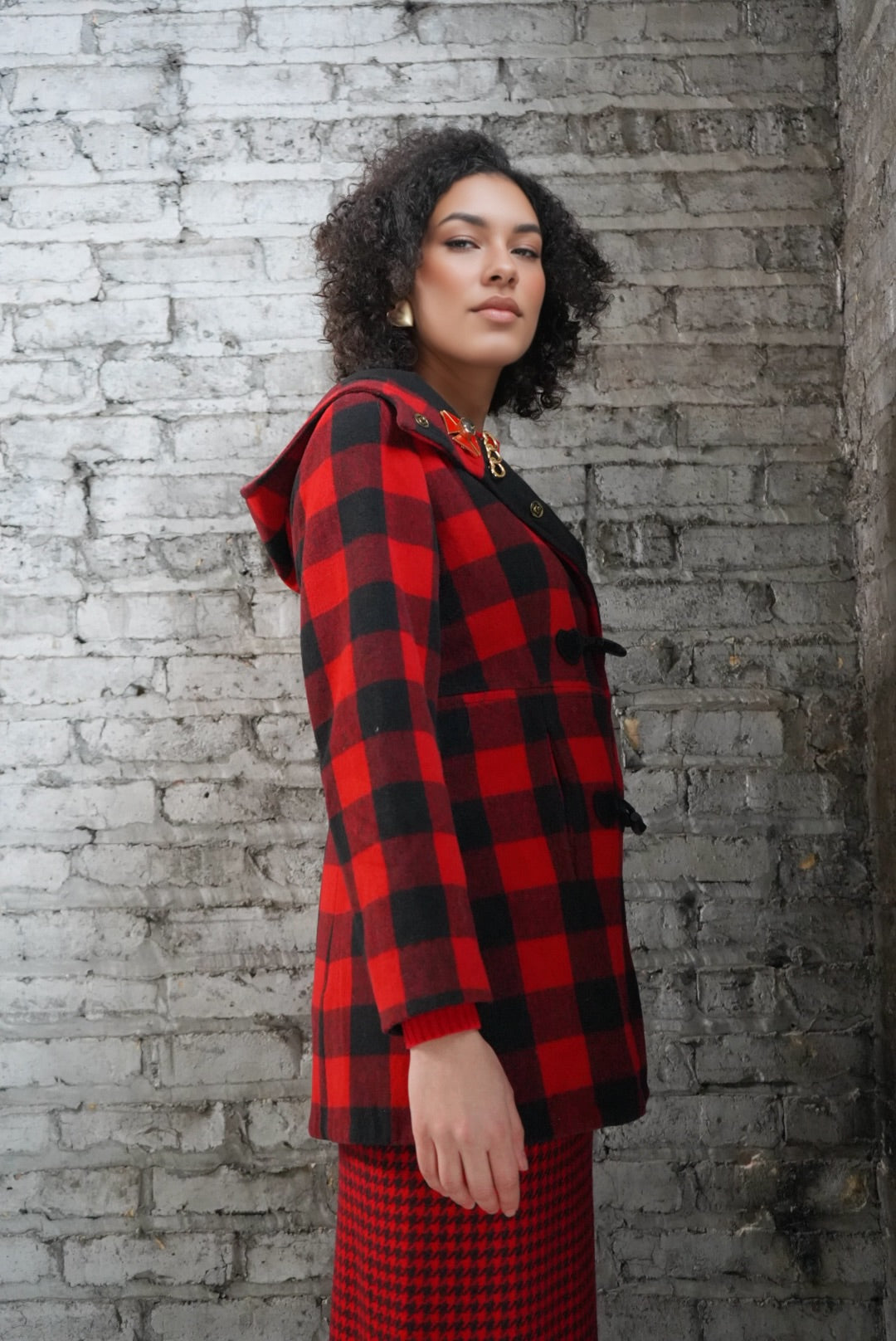 Y2K Betsey Johnson Wool Coat