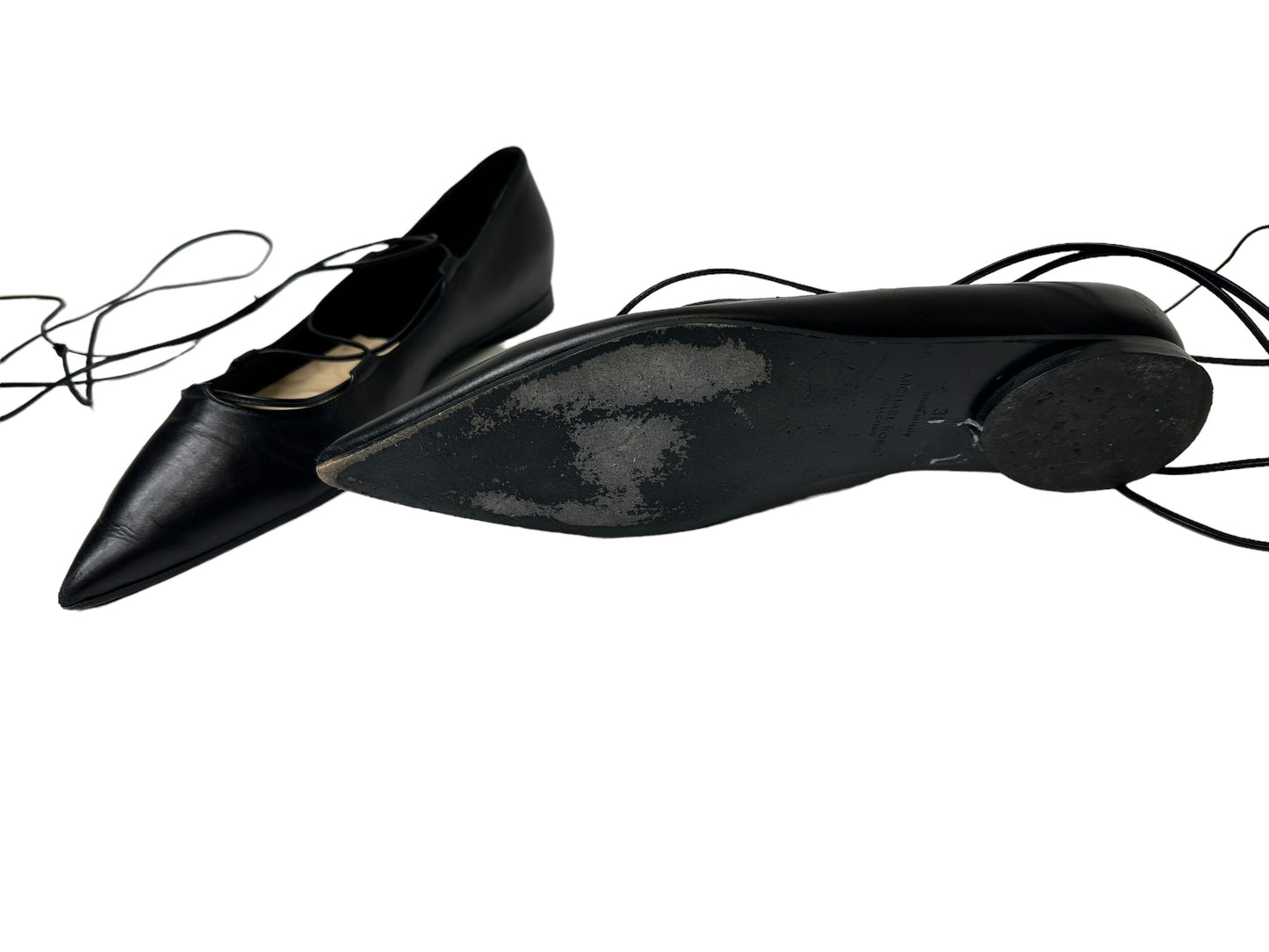 Michael Kors Collection Lace Up Ballet Flats