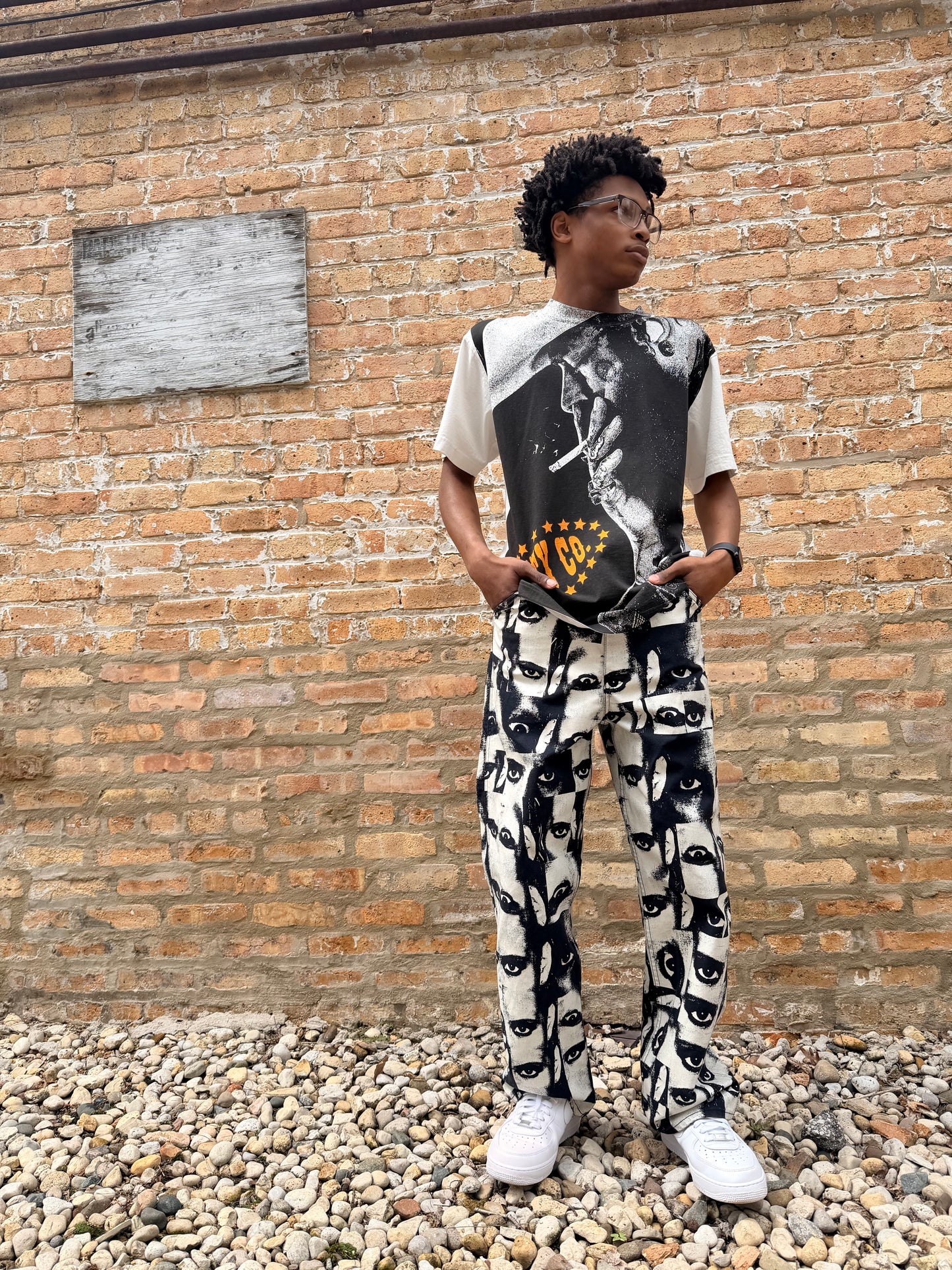 Trend: Post Malone Black + White Concert T