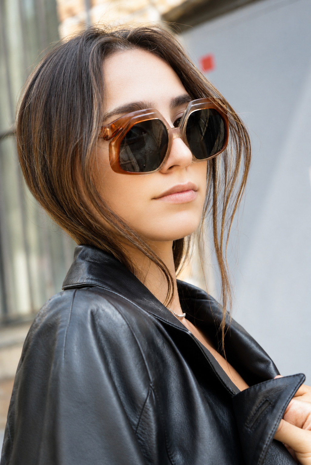 1970s Japanese Brown Aviators
