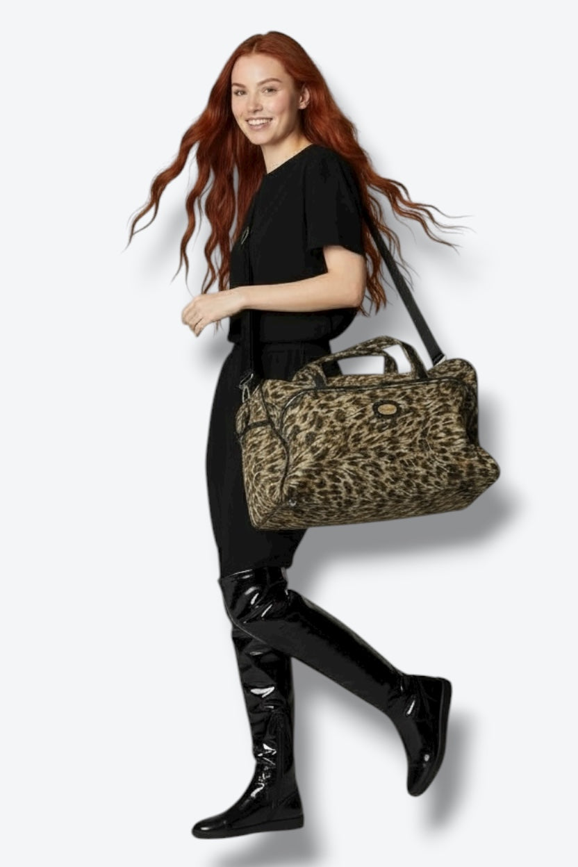 1970s Pierre Cardin Cheetah Luggage