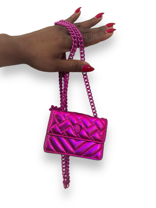 Trend: Kurt Geiger (London) Quilted Wallet on a Chain