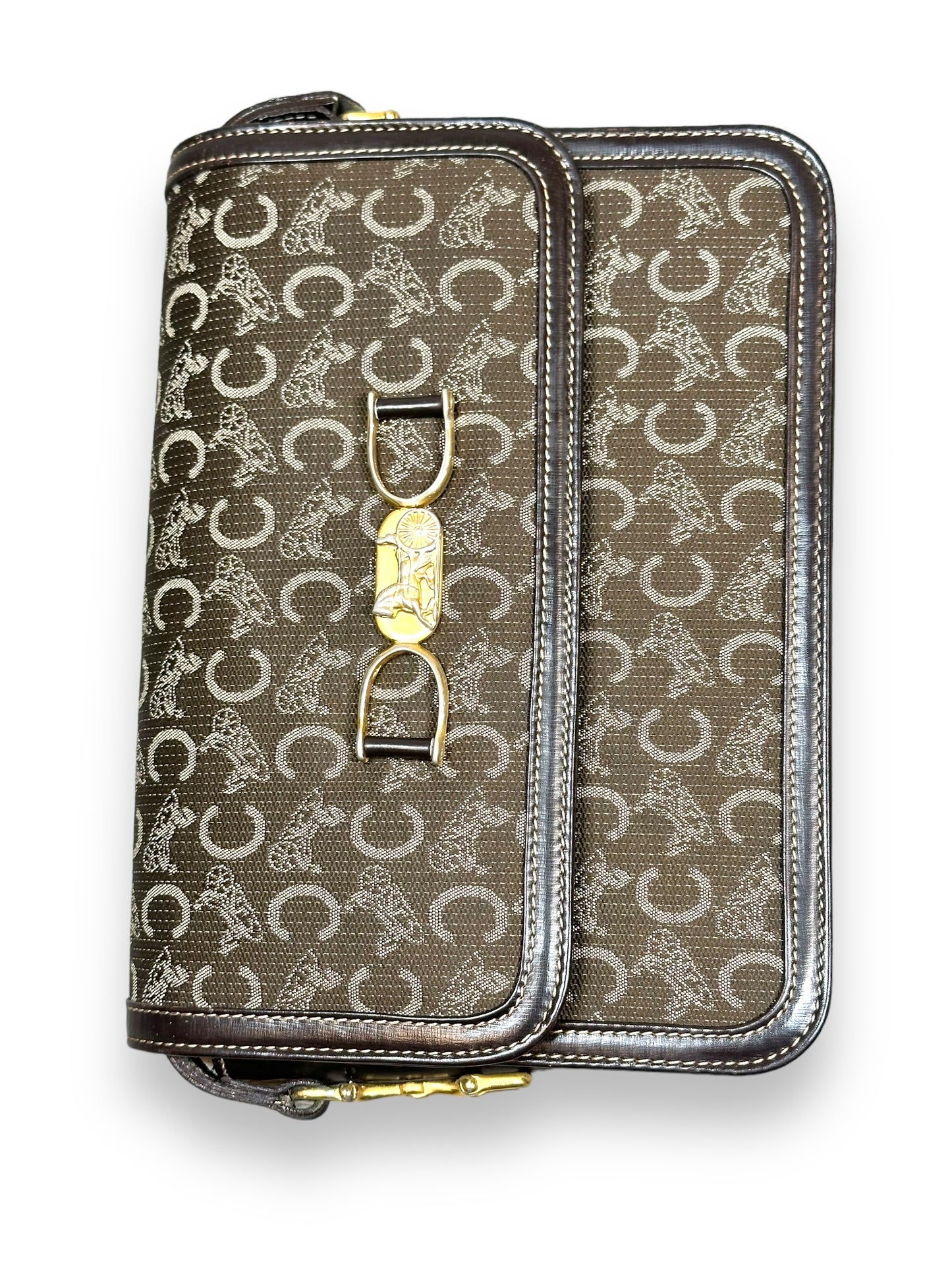 Vintage Horse Bit Celine Crossbody (As Is)