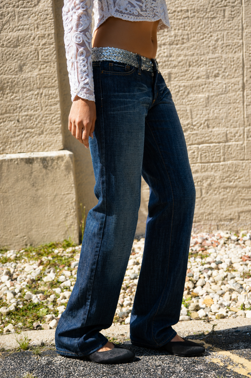 Y2K Dolce & Gabbana Indigo Straight Leg Jeans