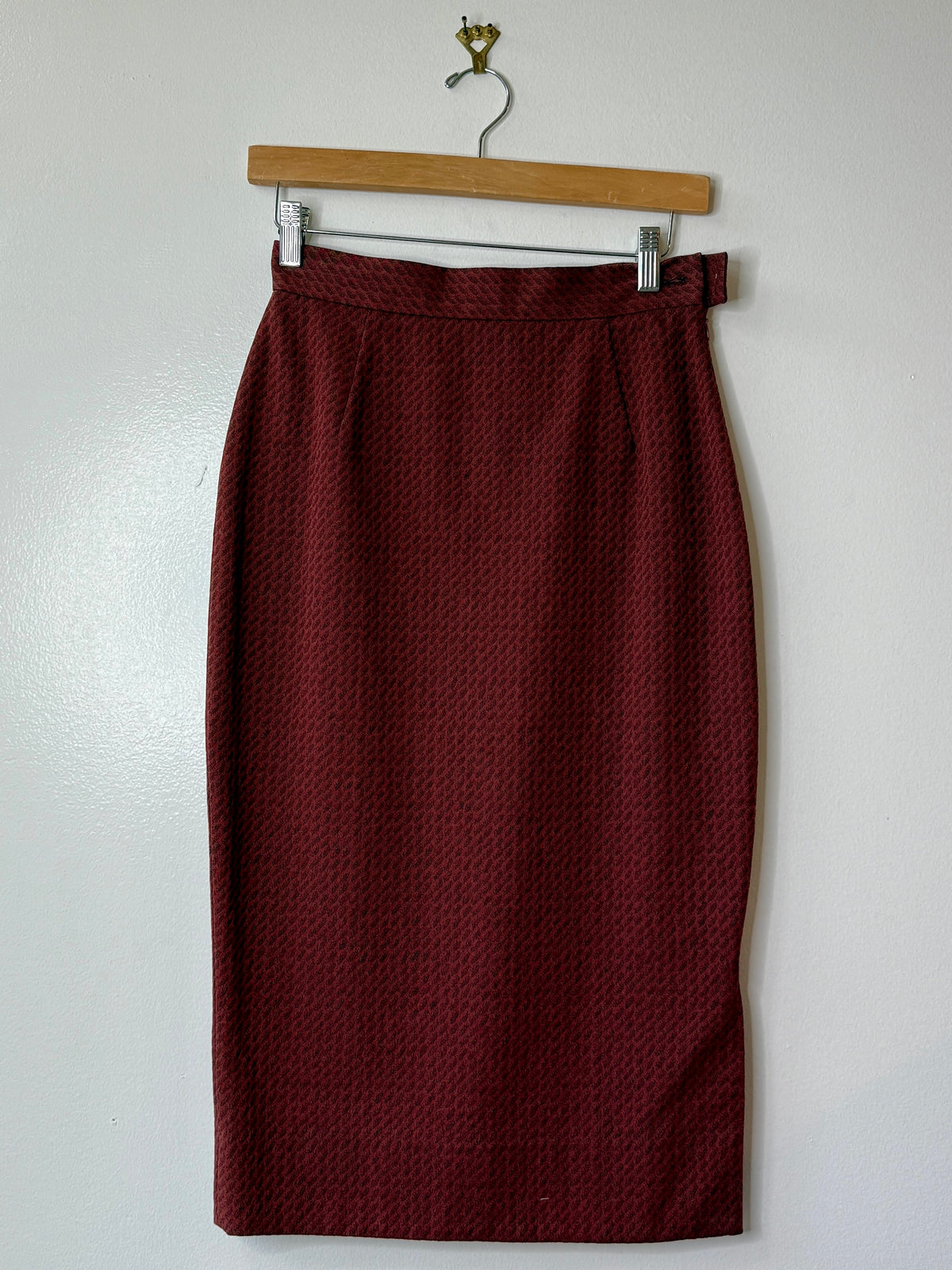 1990s / Y2K Vivienne Westwood Hatch Print Skirt