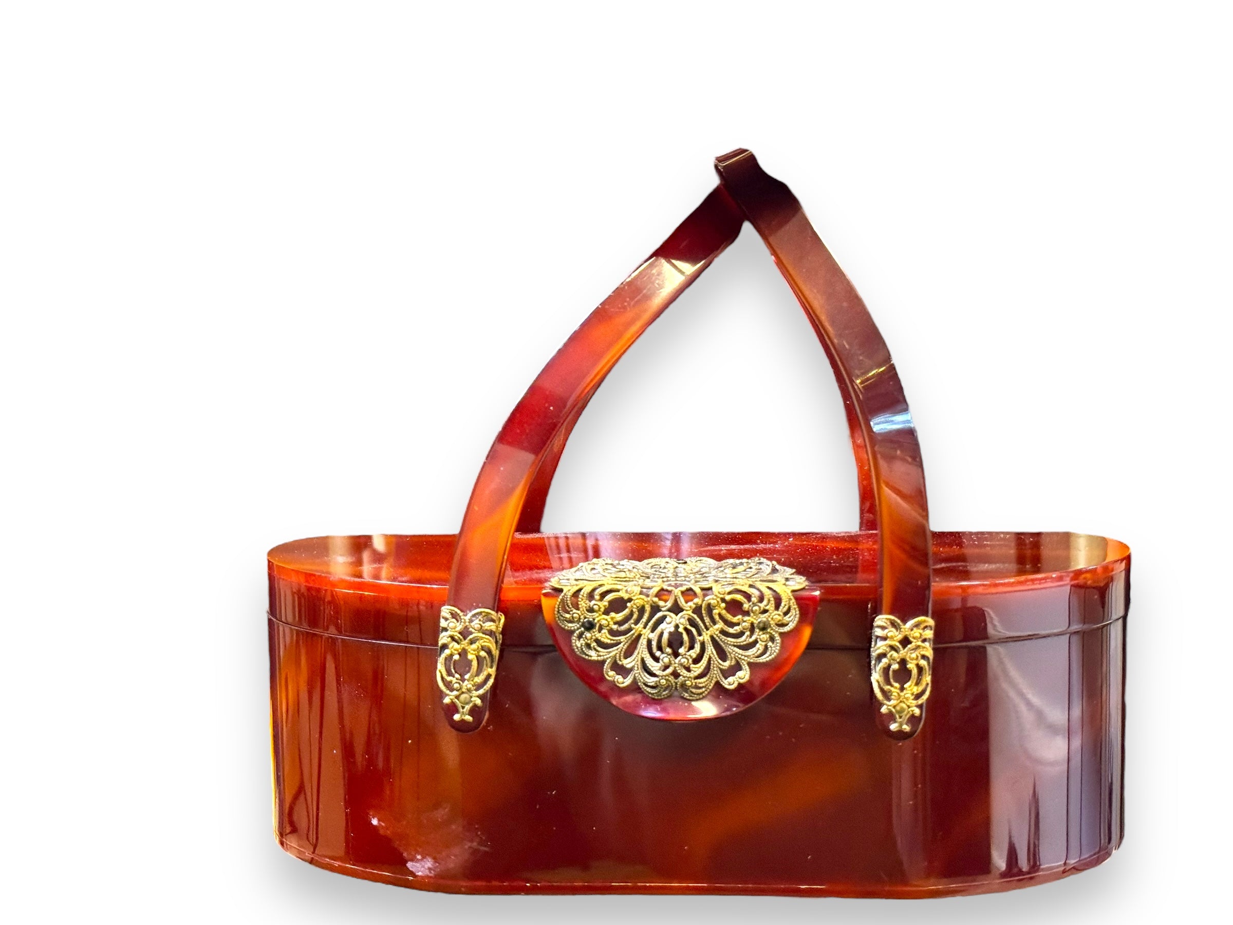 1950s 1960s Wilardy Lucite Handbag