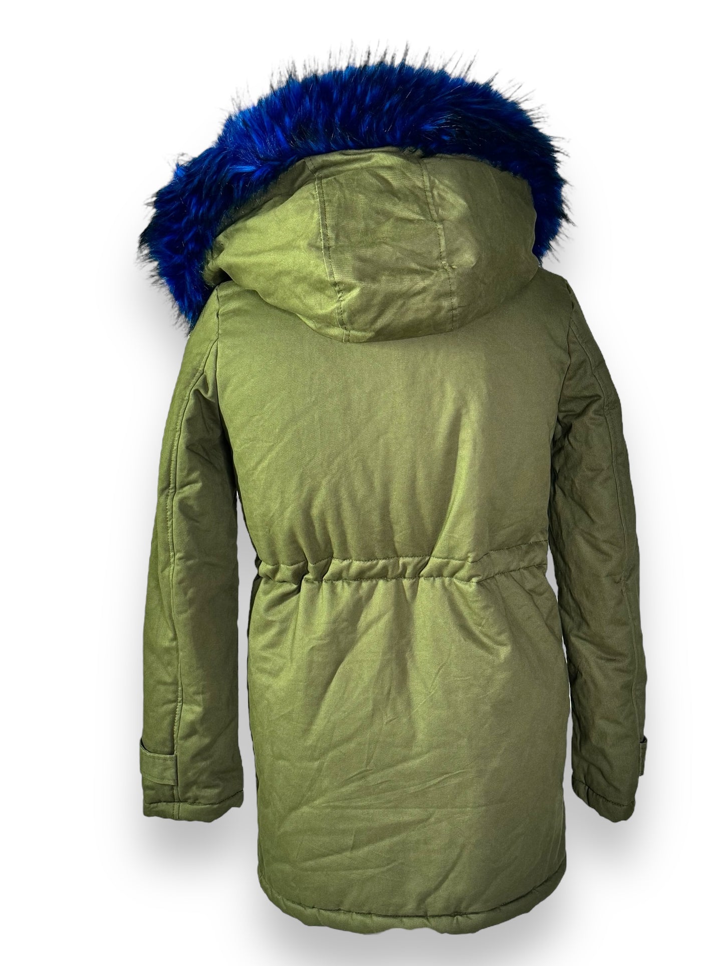 Trend: Hunter Green and Faux Fur Cargo Jacket