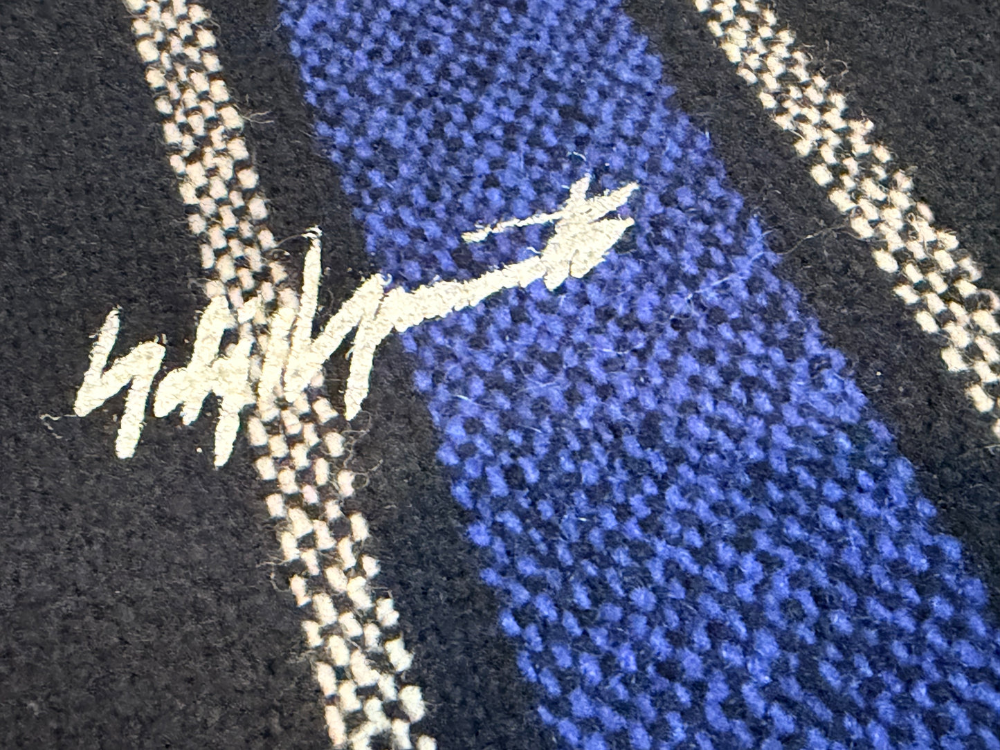 Supreme X Yohji Yammato Vintage Baja Stripe Zip-Up Hoodie
