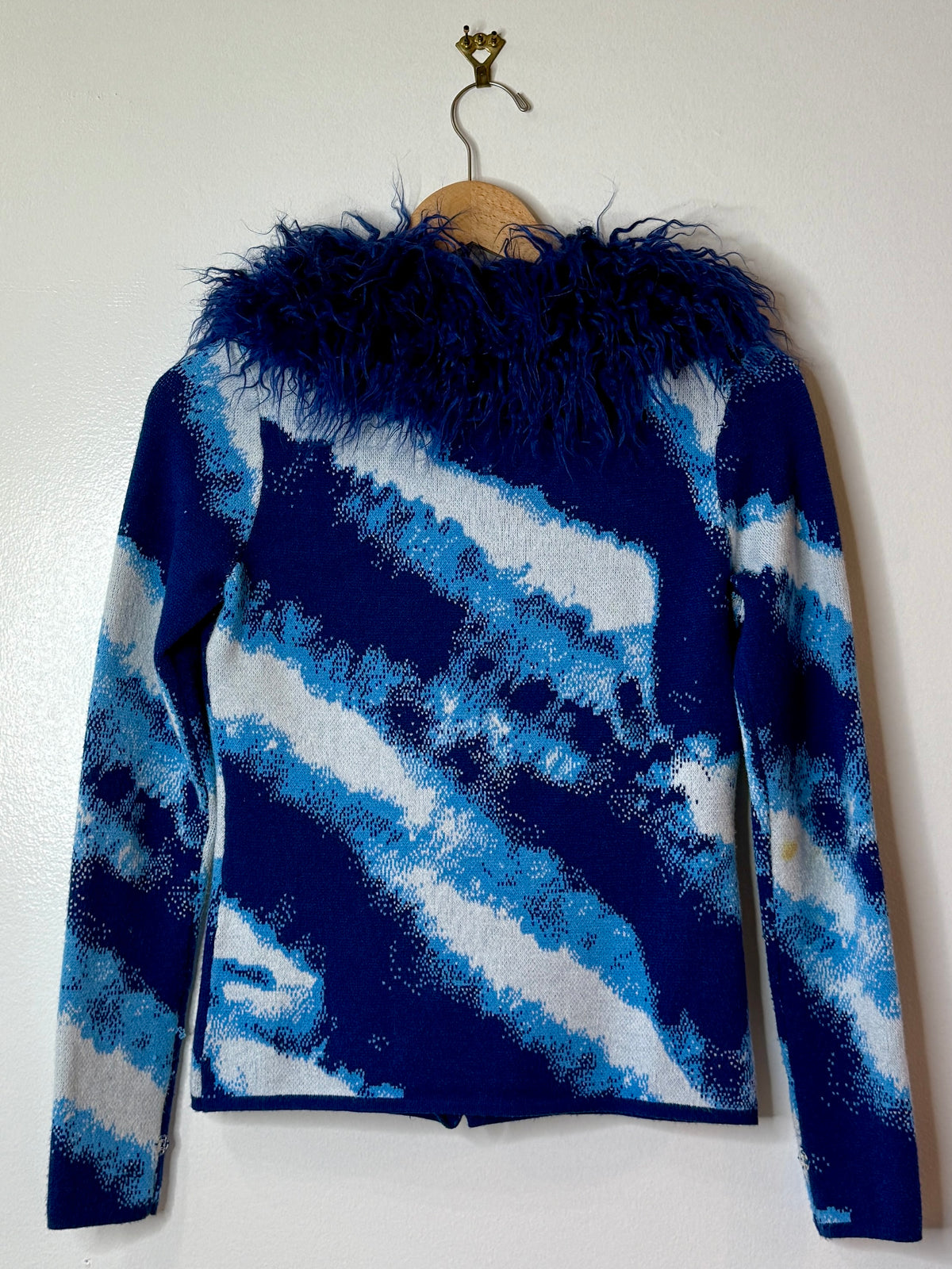 Trend: House of Sunny Blue Swirl Cardigan