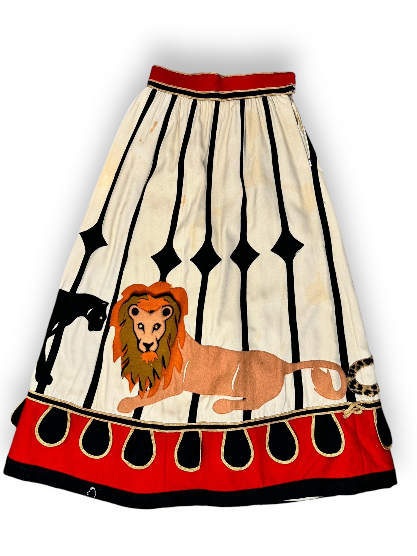 1970s “Malcolm Star” Jungle King Skirt