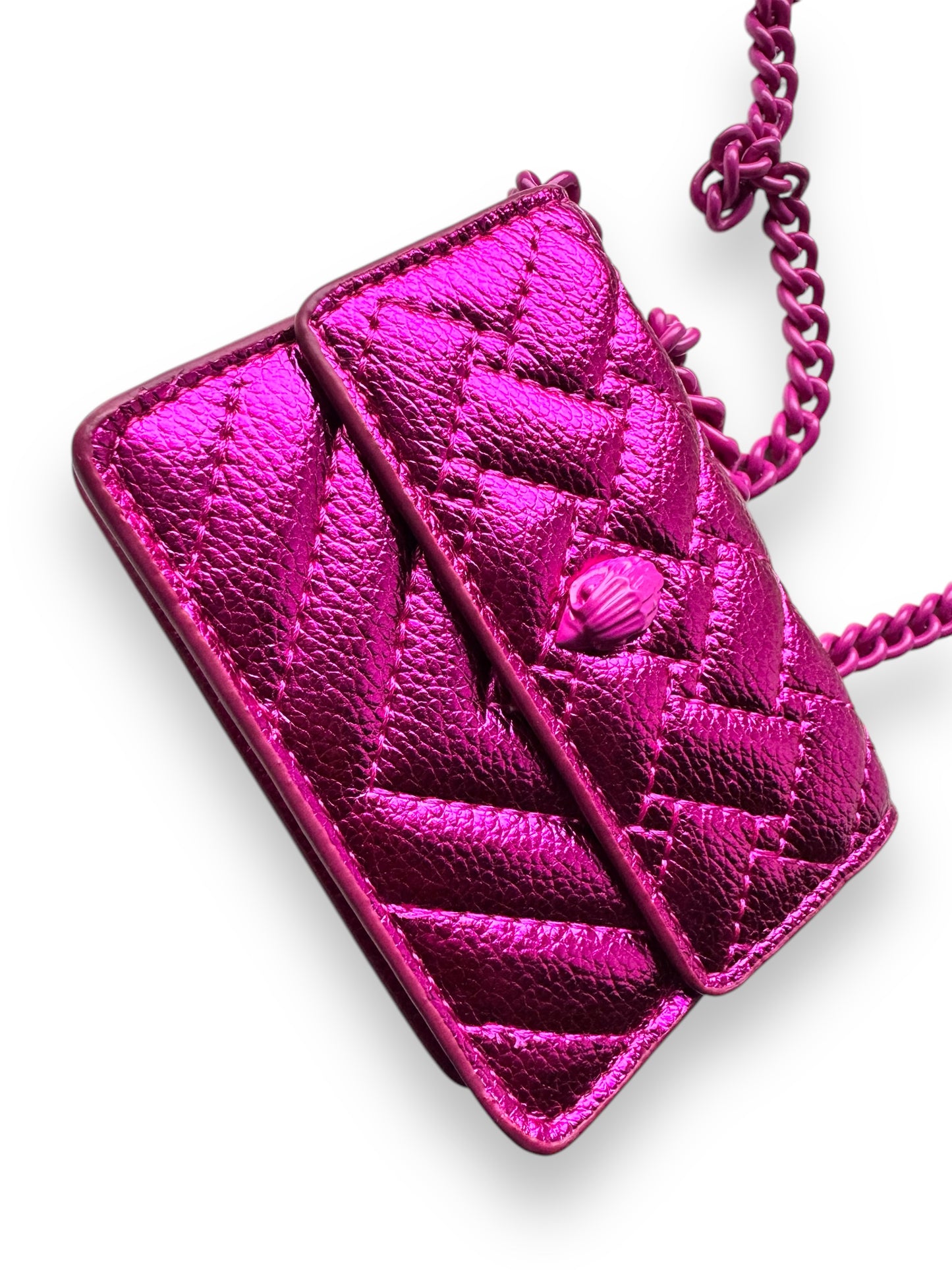 Trend: Kurt Geiger (London) Quilted Wallet on a Chain