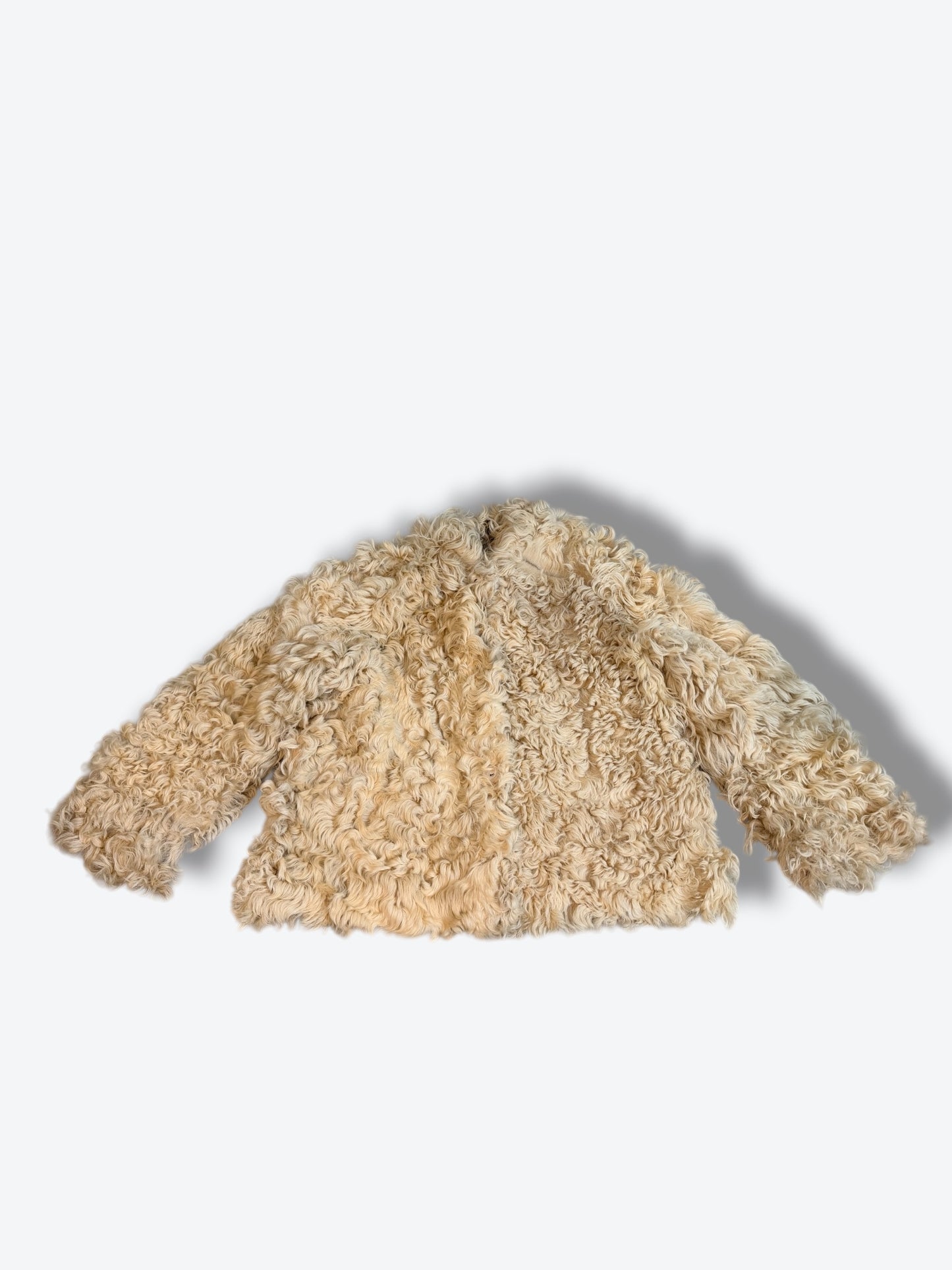 Y2K Reversible Suede + Mongolian Lamb Cropped Jacket