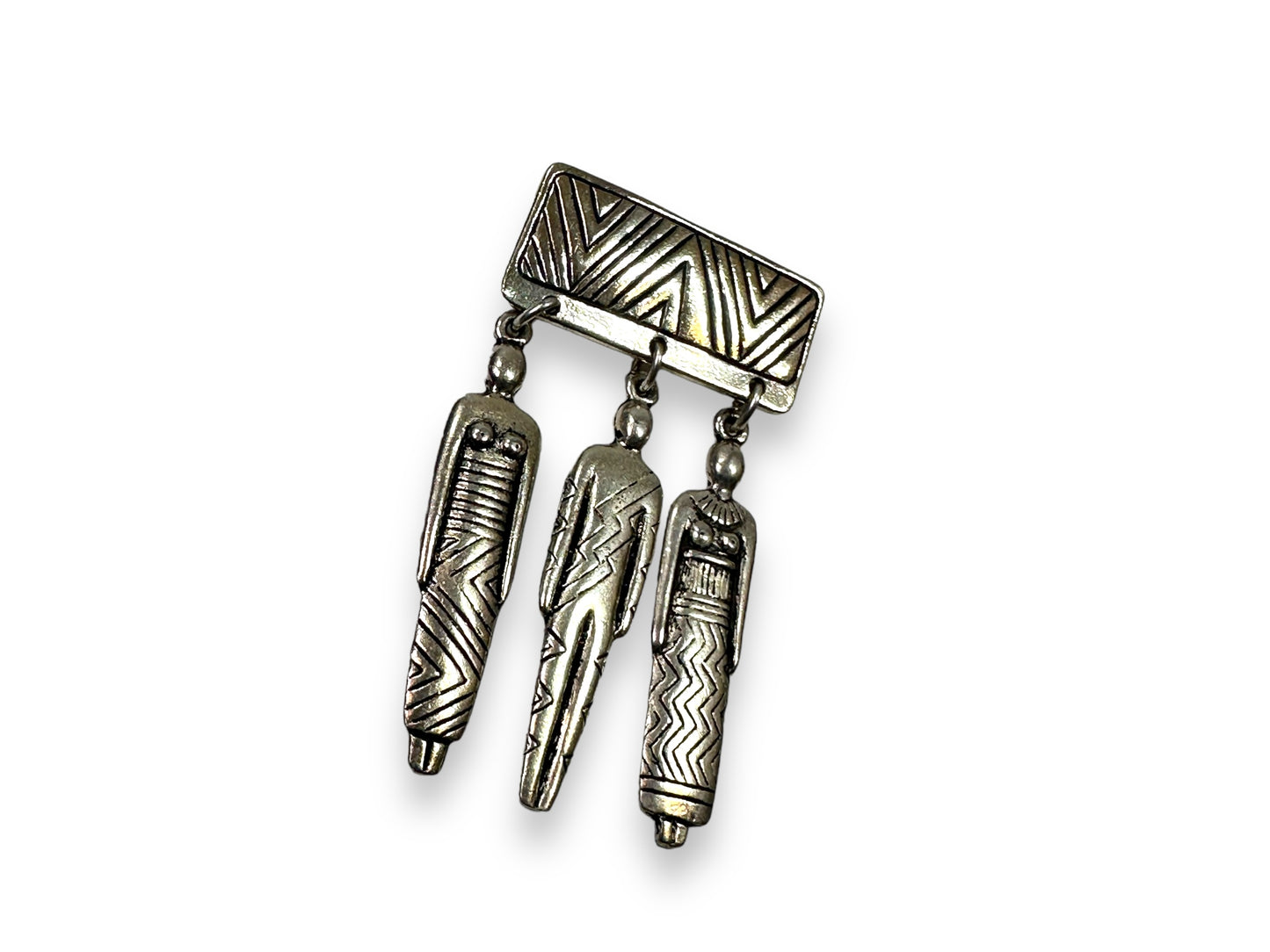 Vintage Tribal Brooch