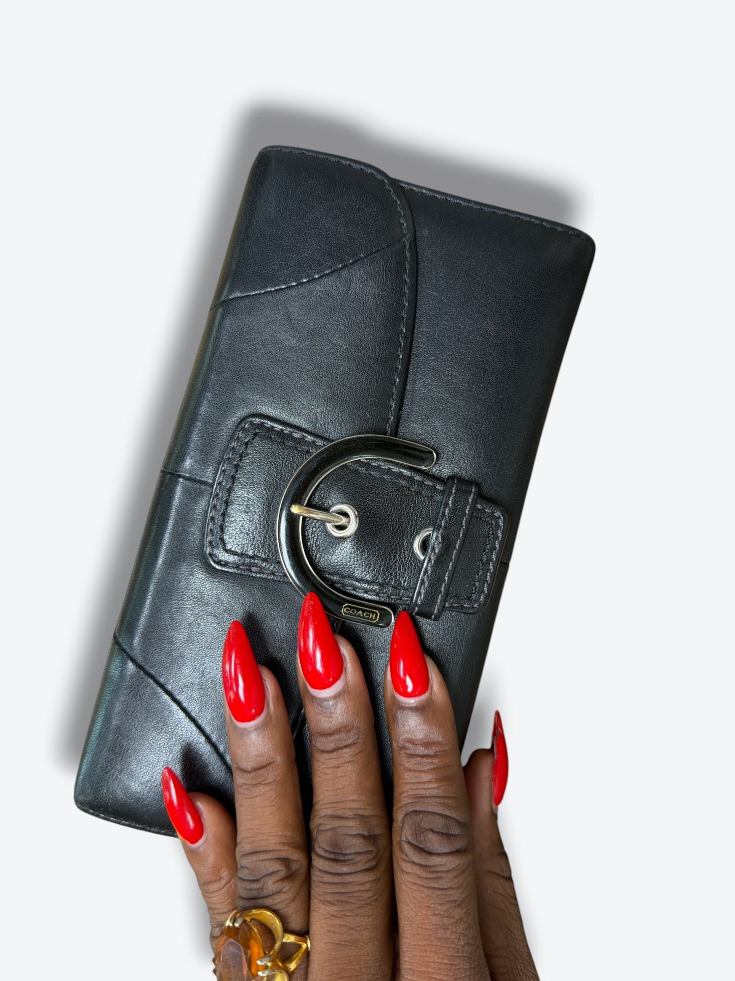 Y2K Coach Soho Leather Wallet