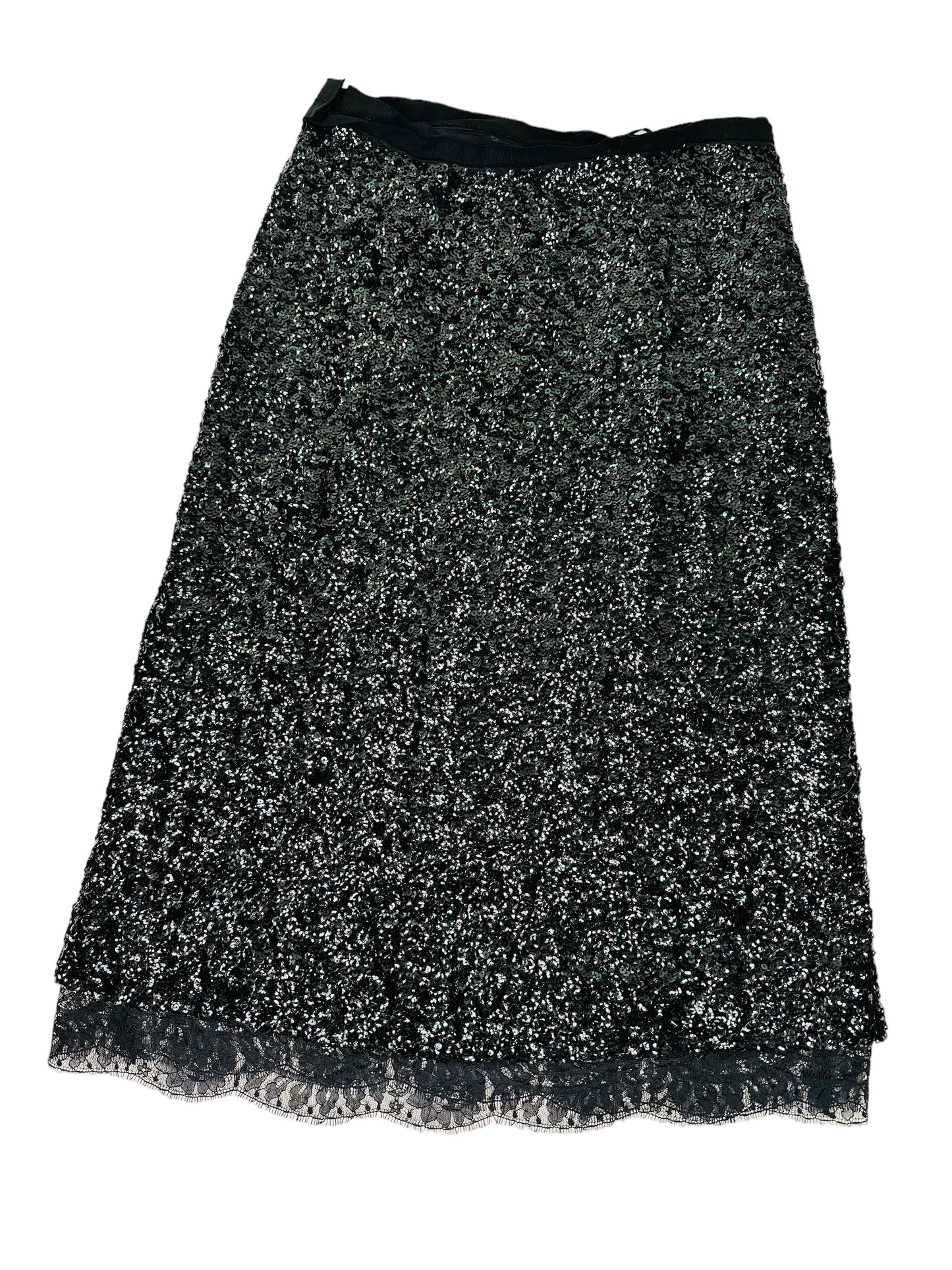 2020 Coach Sequin and Lace Skirt