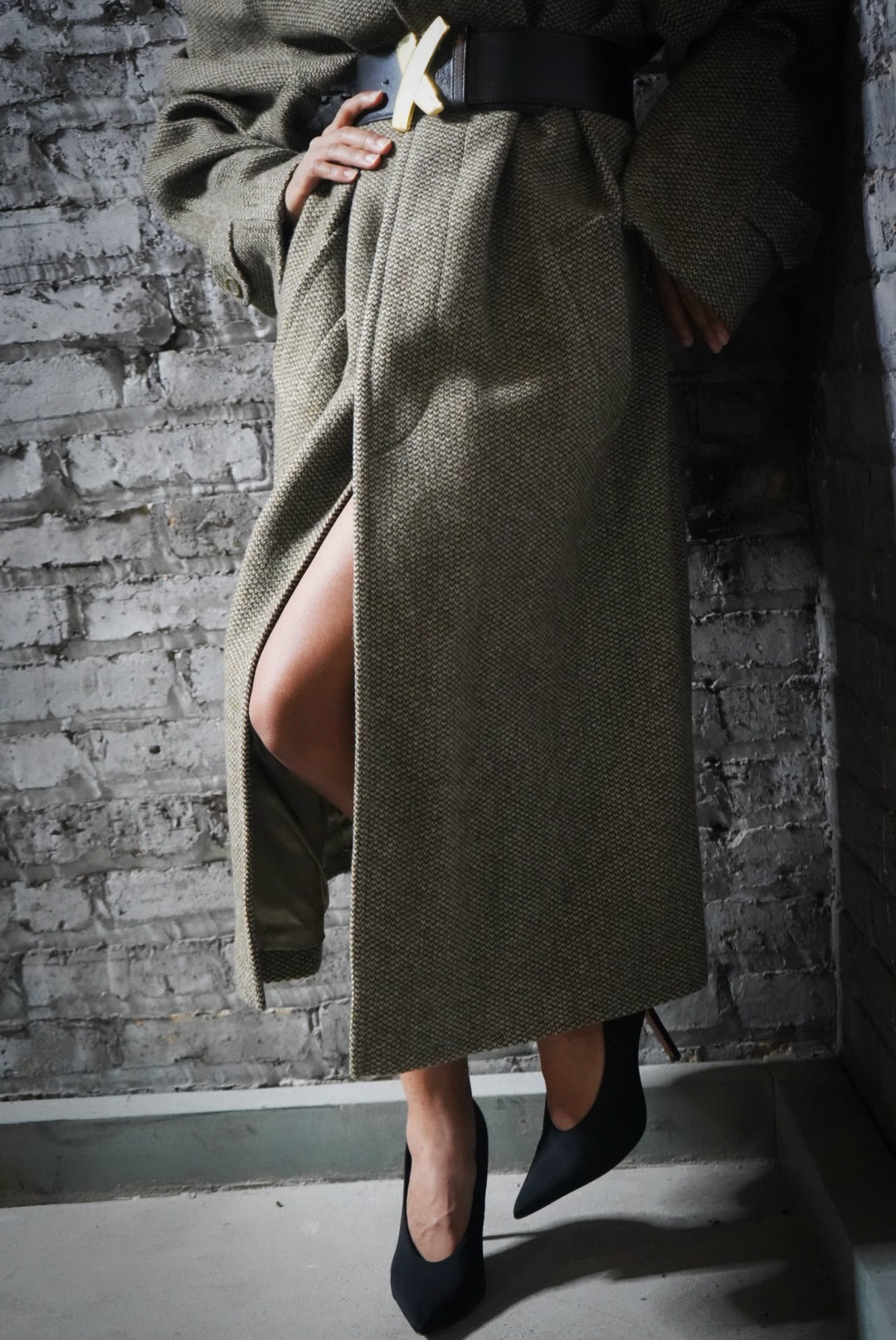 1960s/70s Wool Tweed Men’s Trench