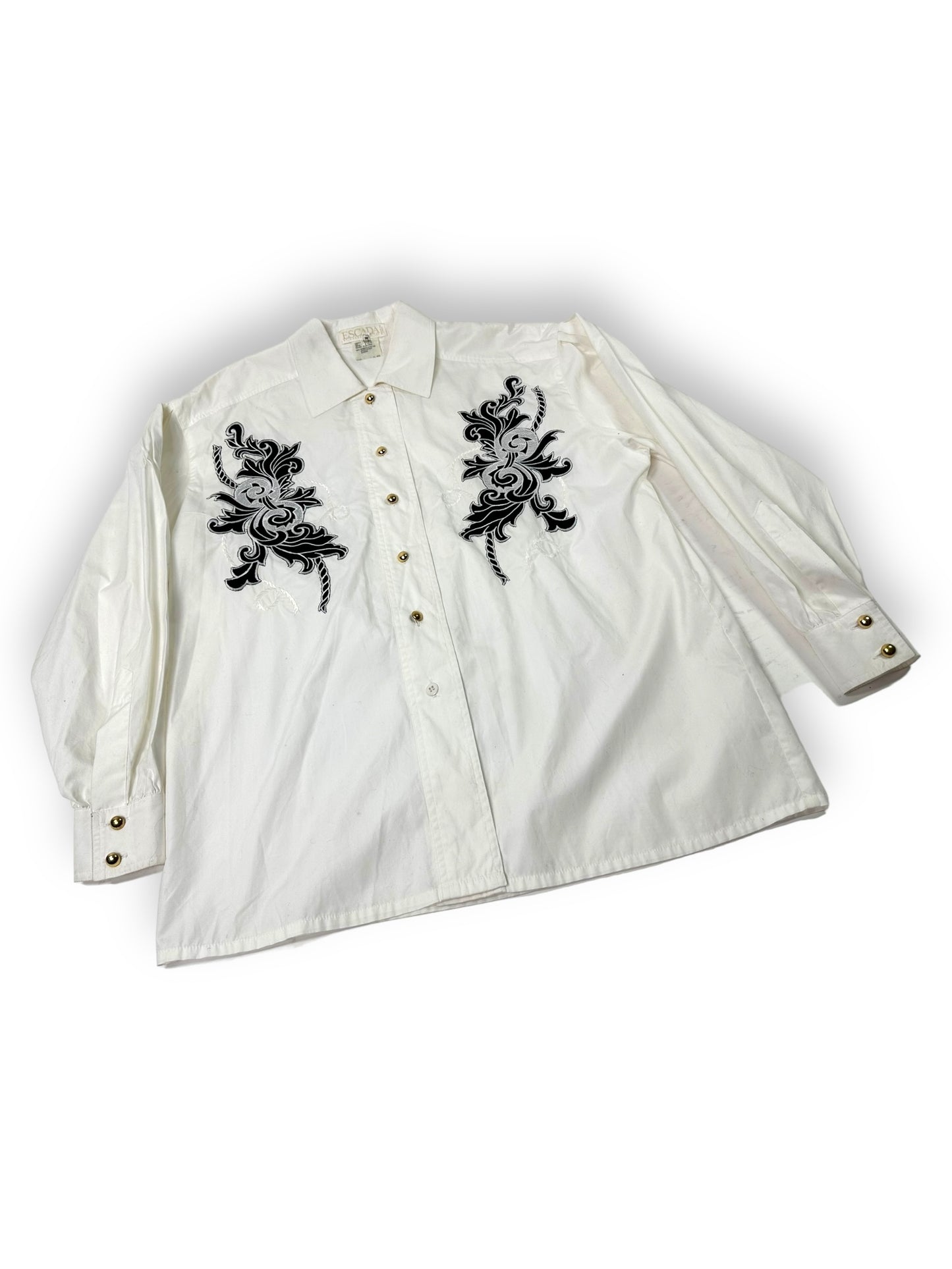 1990s Escada Cowgirl Blouse