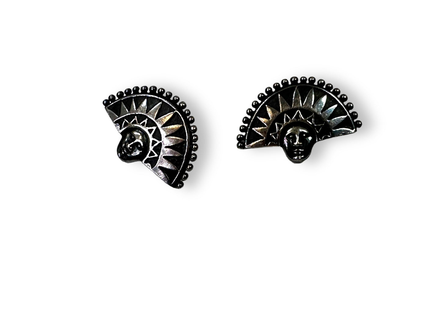 1990s Laurel Burch Tribal Earrings