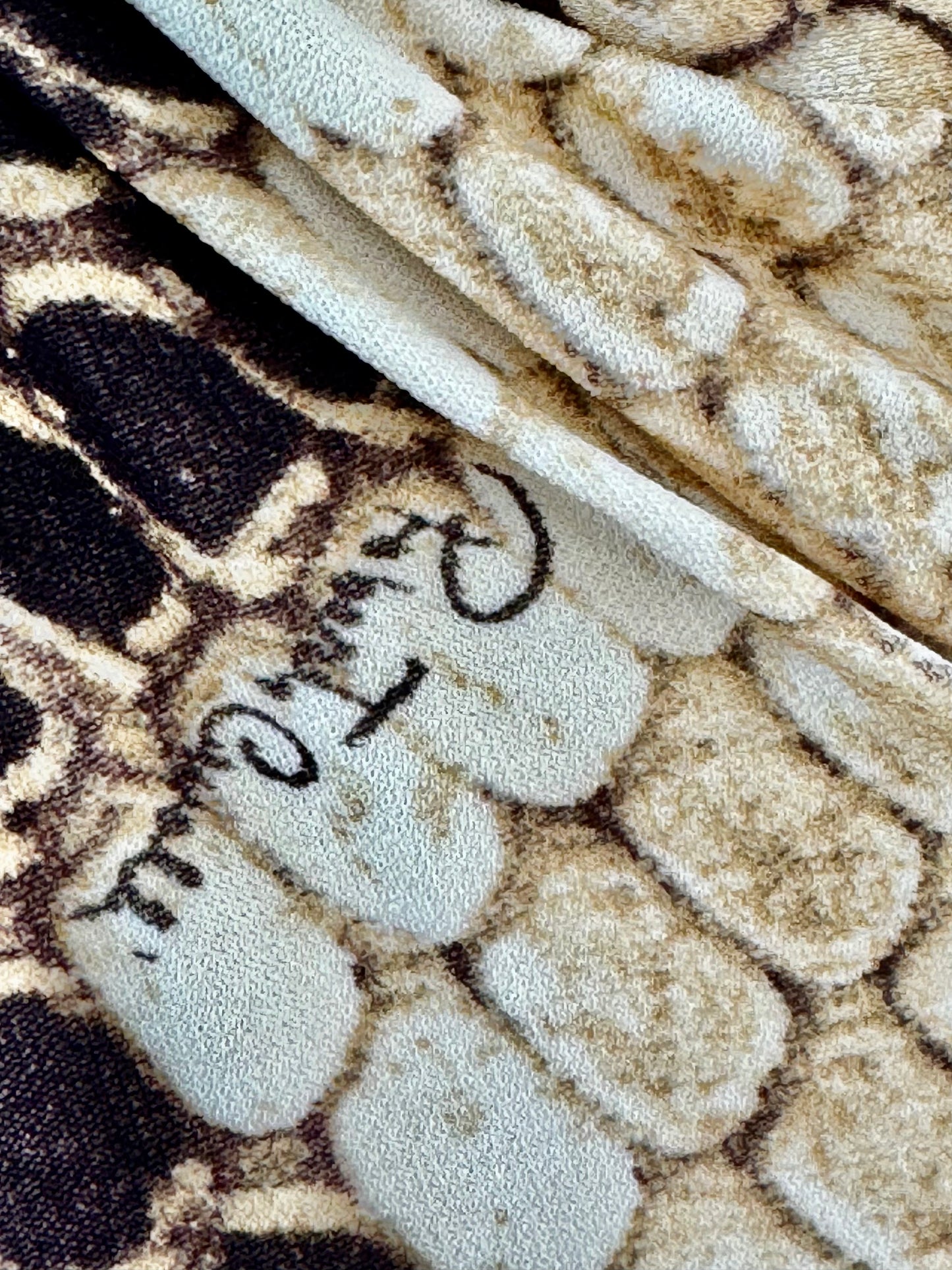 2000 Roberto Cavalli Snake Dress