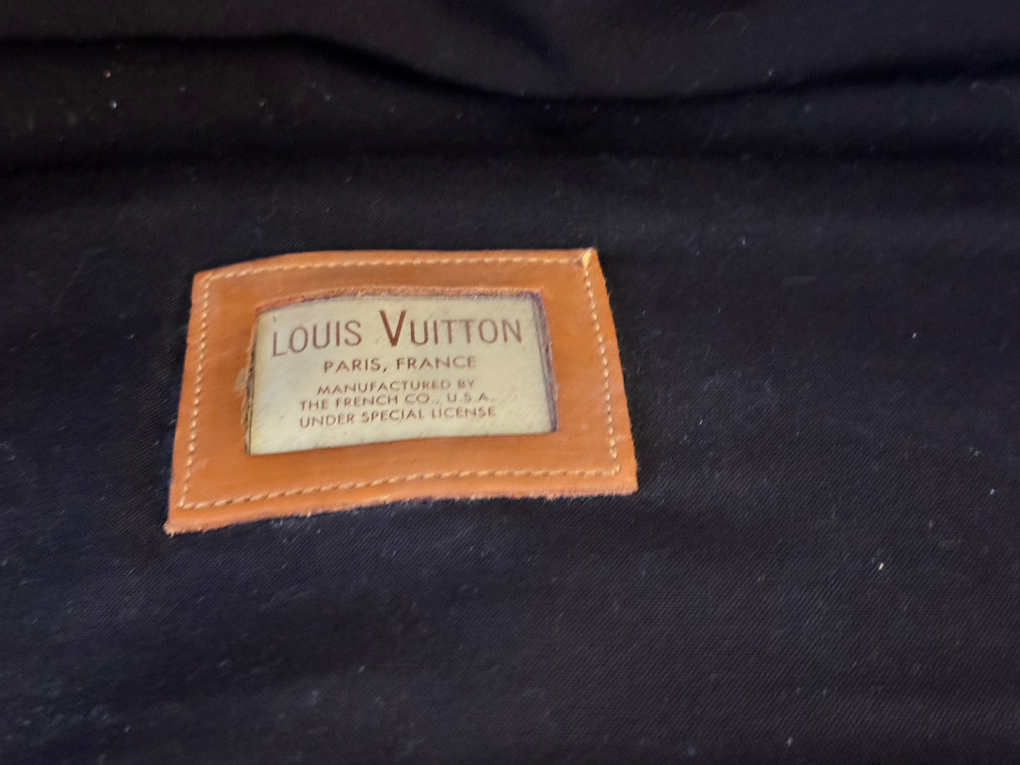 Vintage Louis Vuitton Luggage (Decor Use Only)