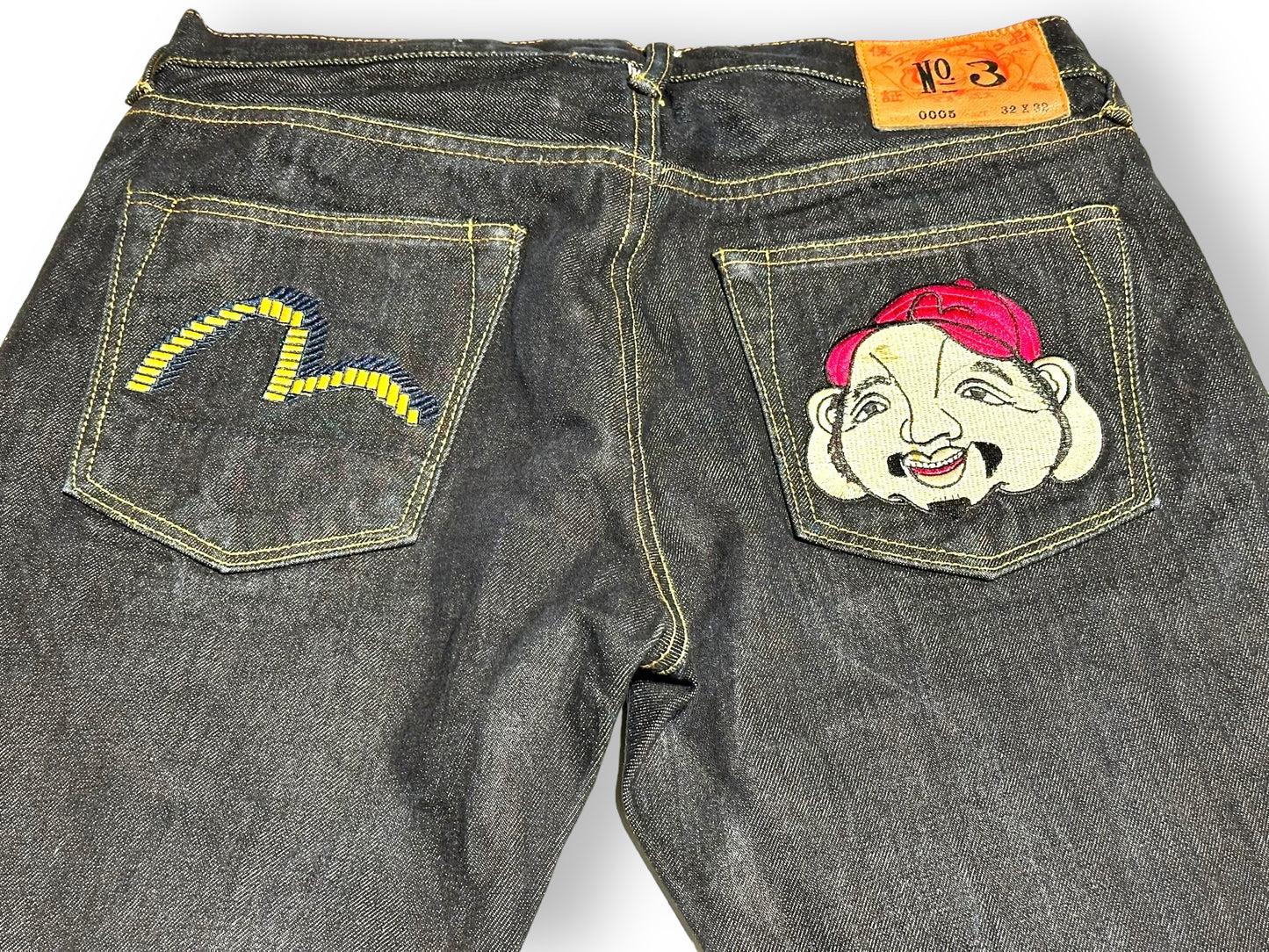 Y2K Evisu No 3 Japanese Denim Jeans