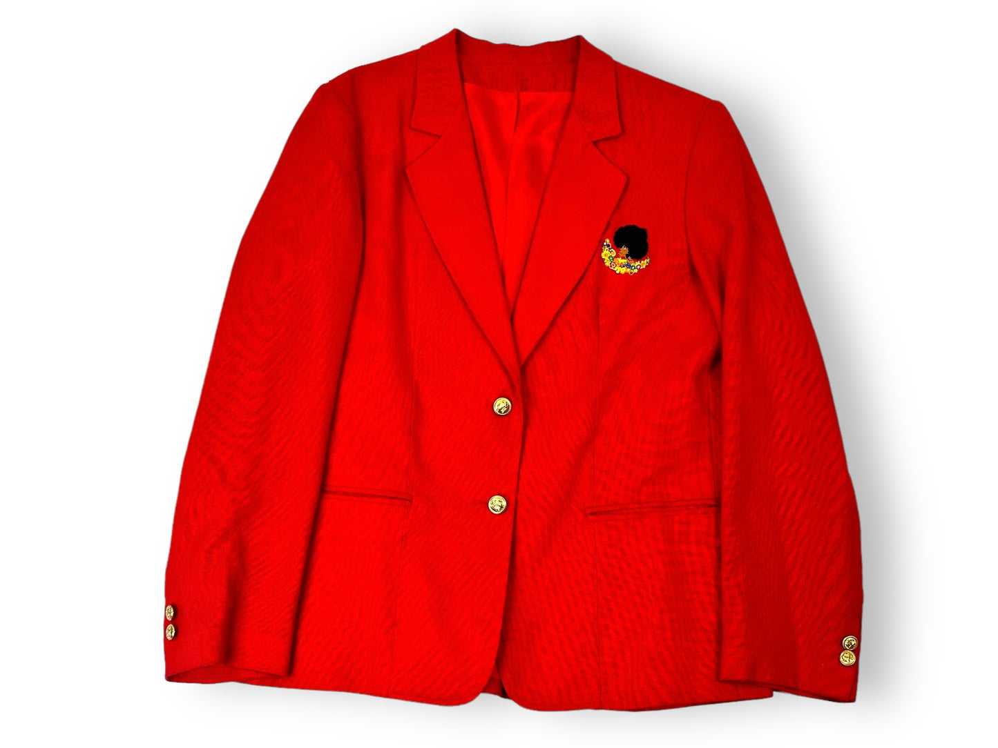Andersonville: Kameo Up cycled Red Blazer