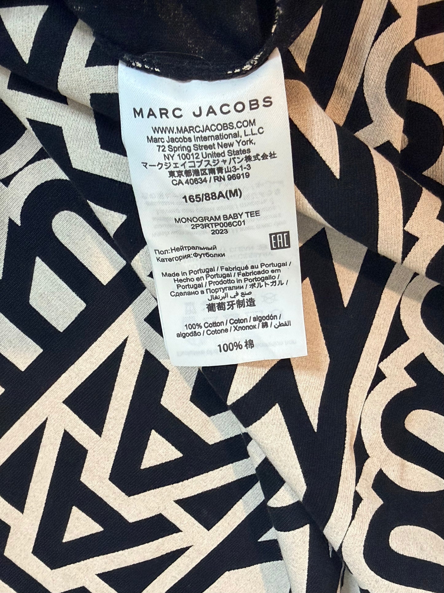 Trend: Marc Jacobs Black & White Monogram T