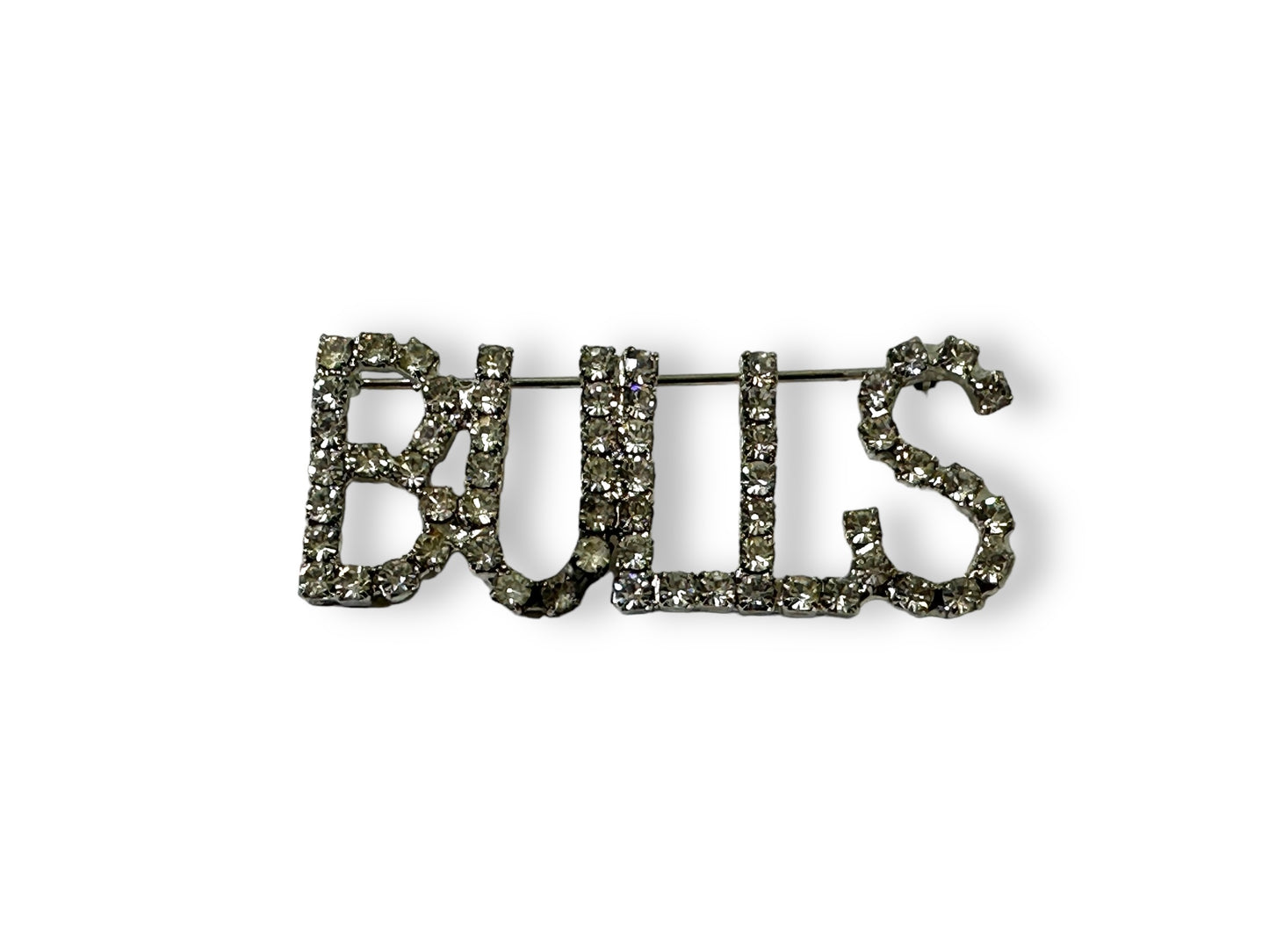 1990s “Bulls” Rhinestone Pin