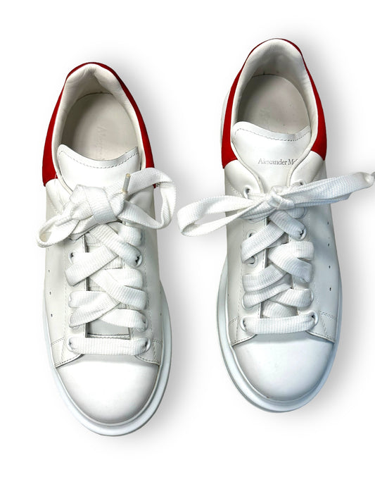 Trend: Alexander McQueen Red + White Sneakers
