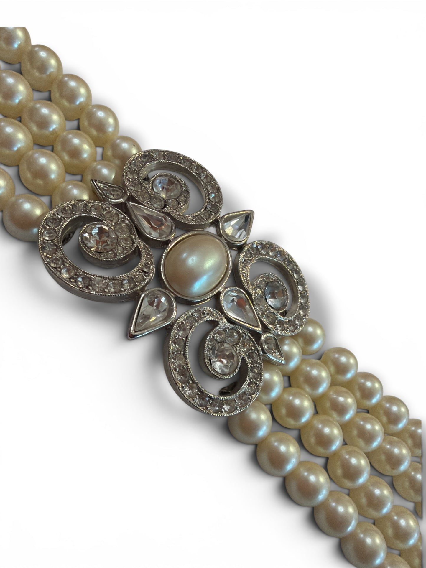 Y2K Enamel & Pearl Chocker