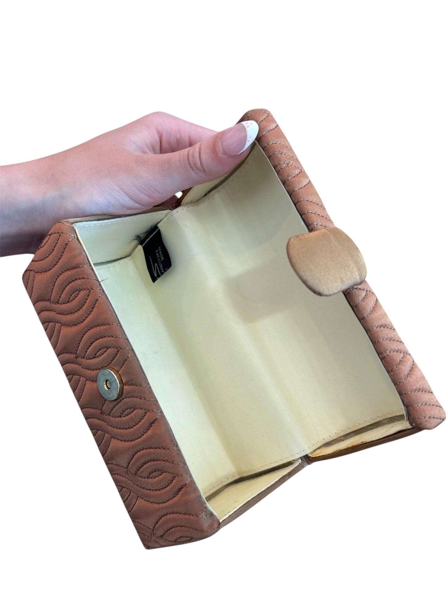 1990s Vintage Satin Box Bag