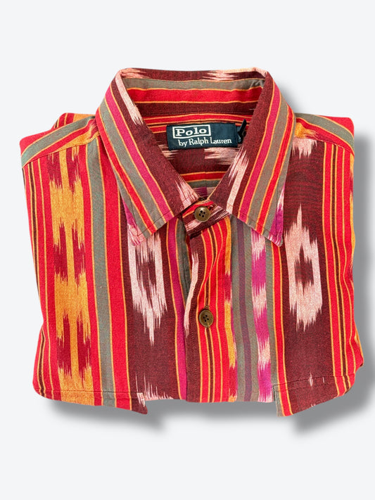 1990s Polo by Ralph Lauren Tribal Button Up