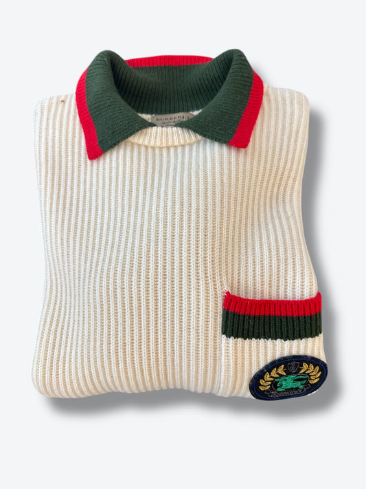 Y2K Burberry London England Knitwear