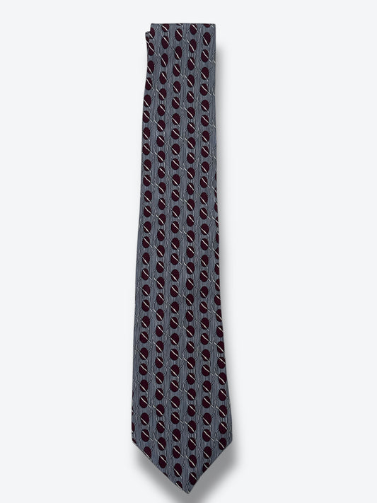 1980s Geoffrey Beene Silk Power  Tie
