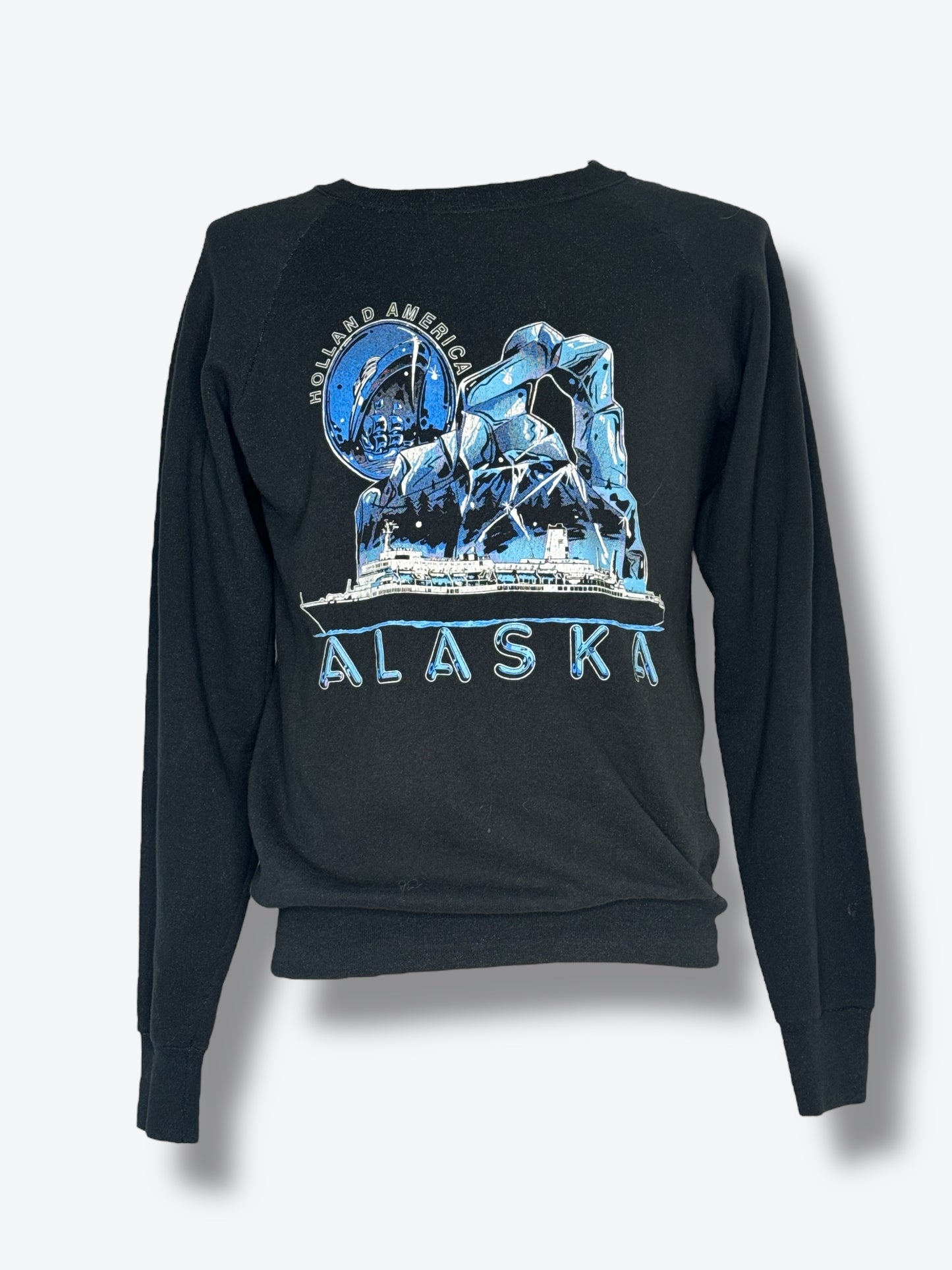 1980s Holland America Alaska Cruise Sweatshirt – 80s/90s Graphic Crewneck