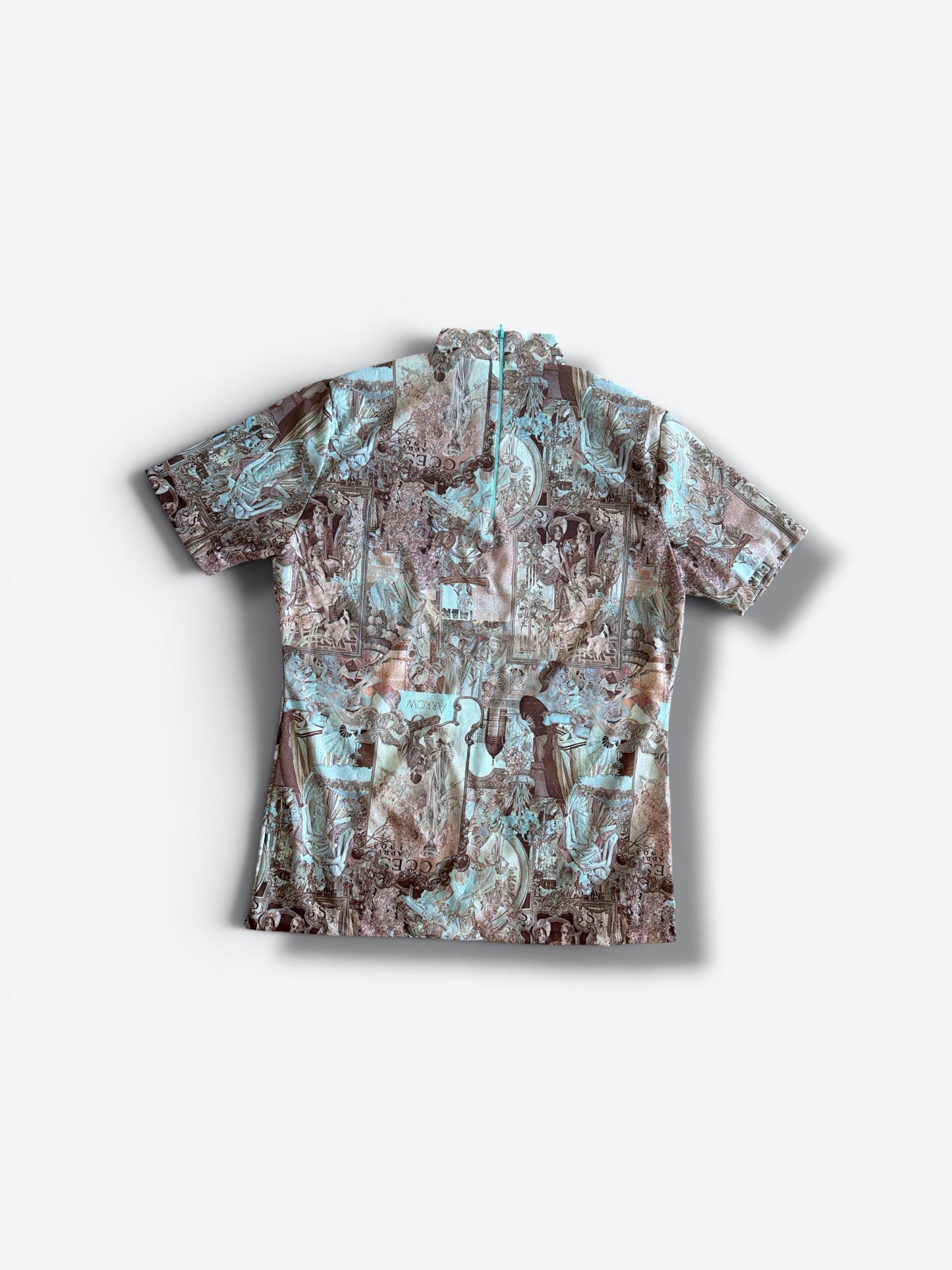 Vintage “Grès Paris” Museum Print Shirt