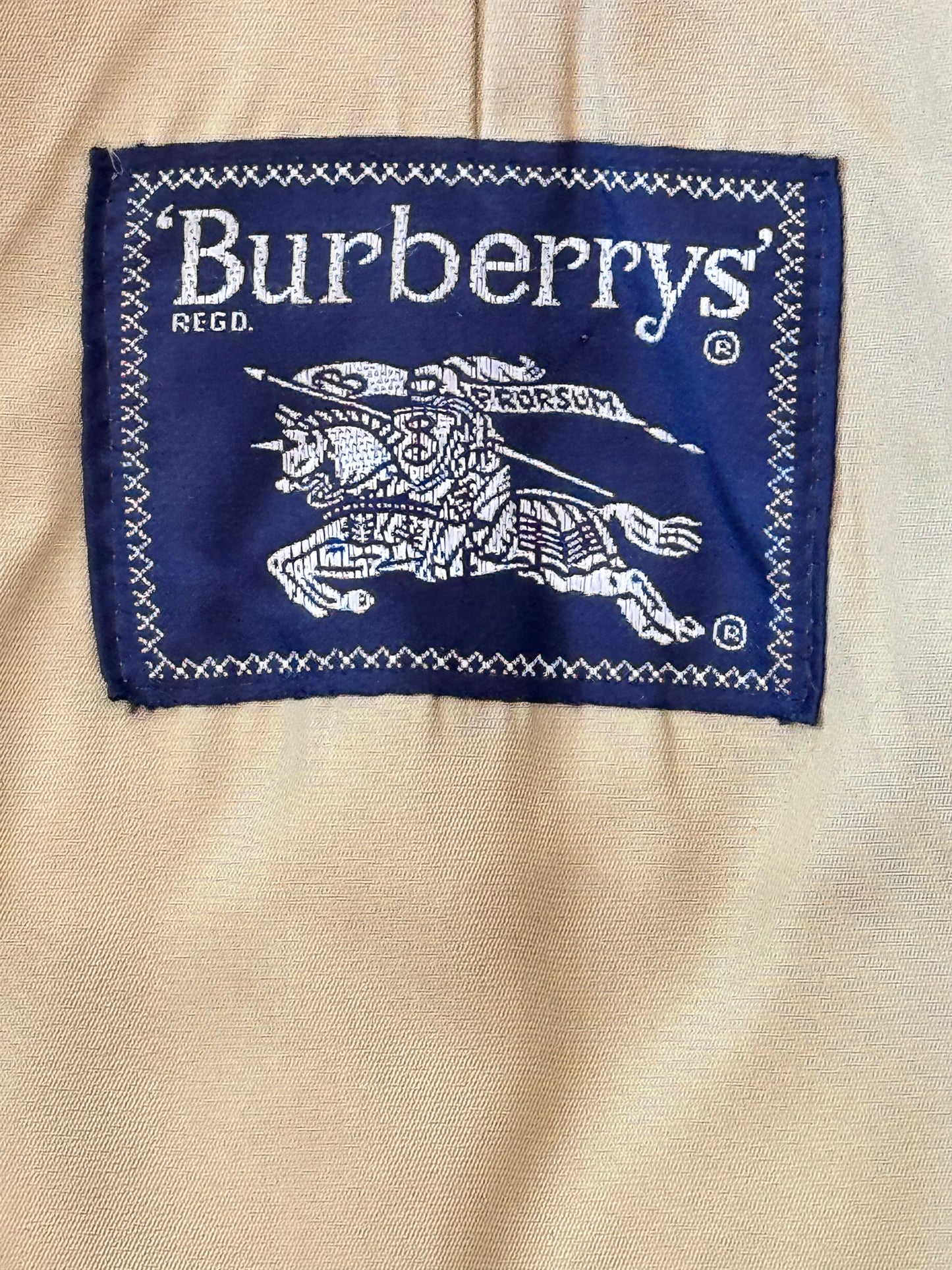 1980s Burberrys Double-Breasted Trench Coat
