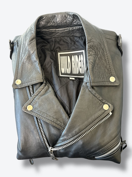 Vintage Wild Rider Unisex Moto Jacket