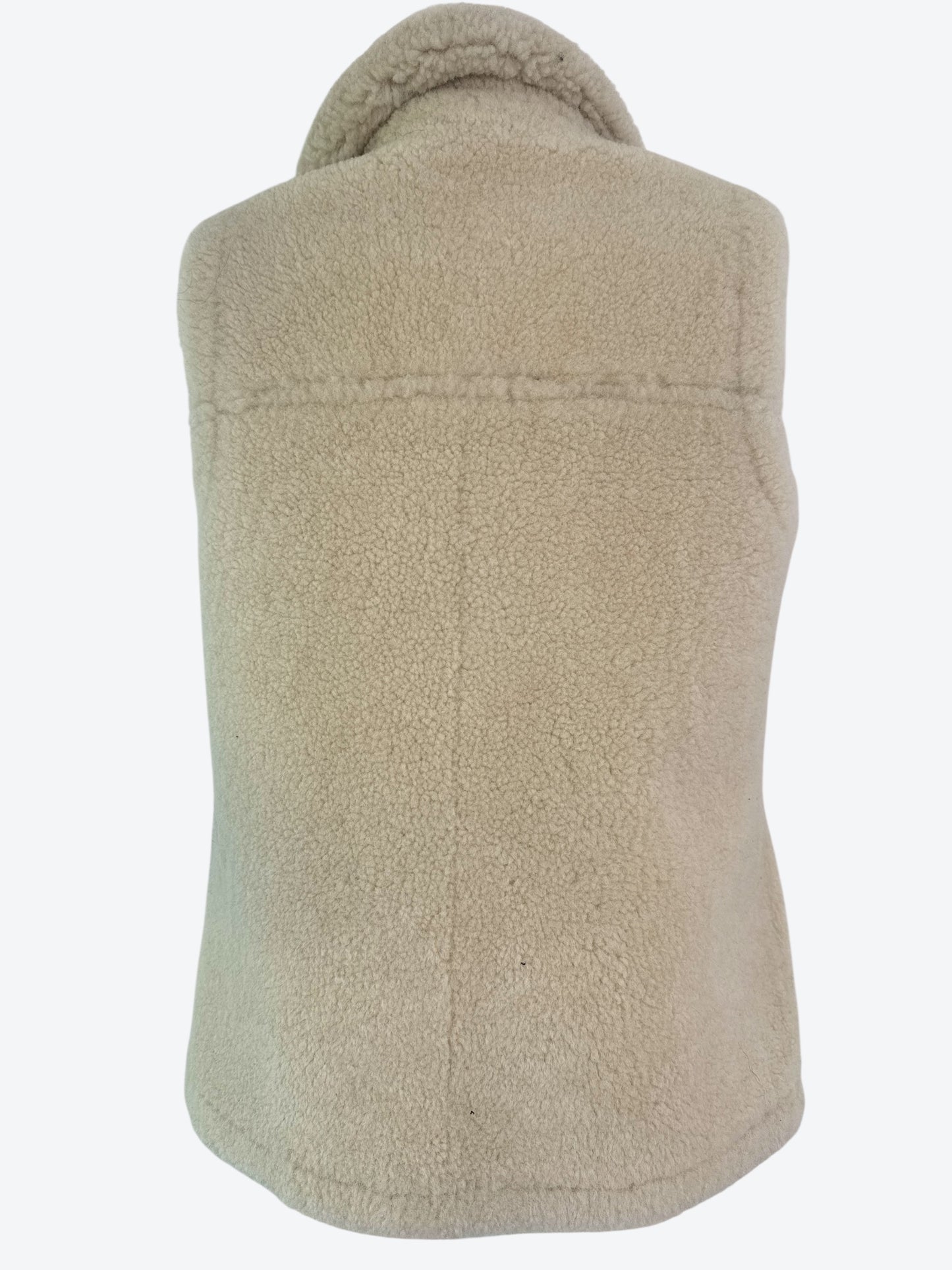 Y2K Coach Reversible Shearling Vest