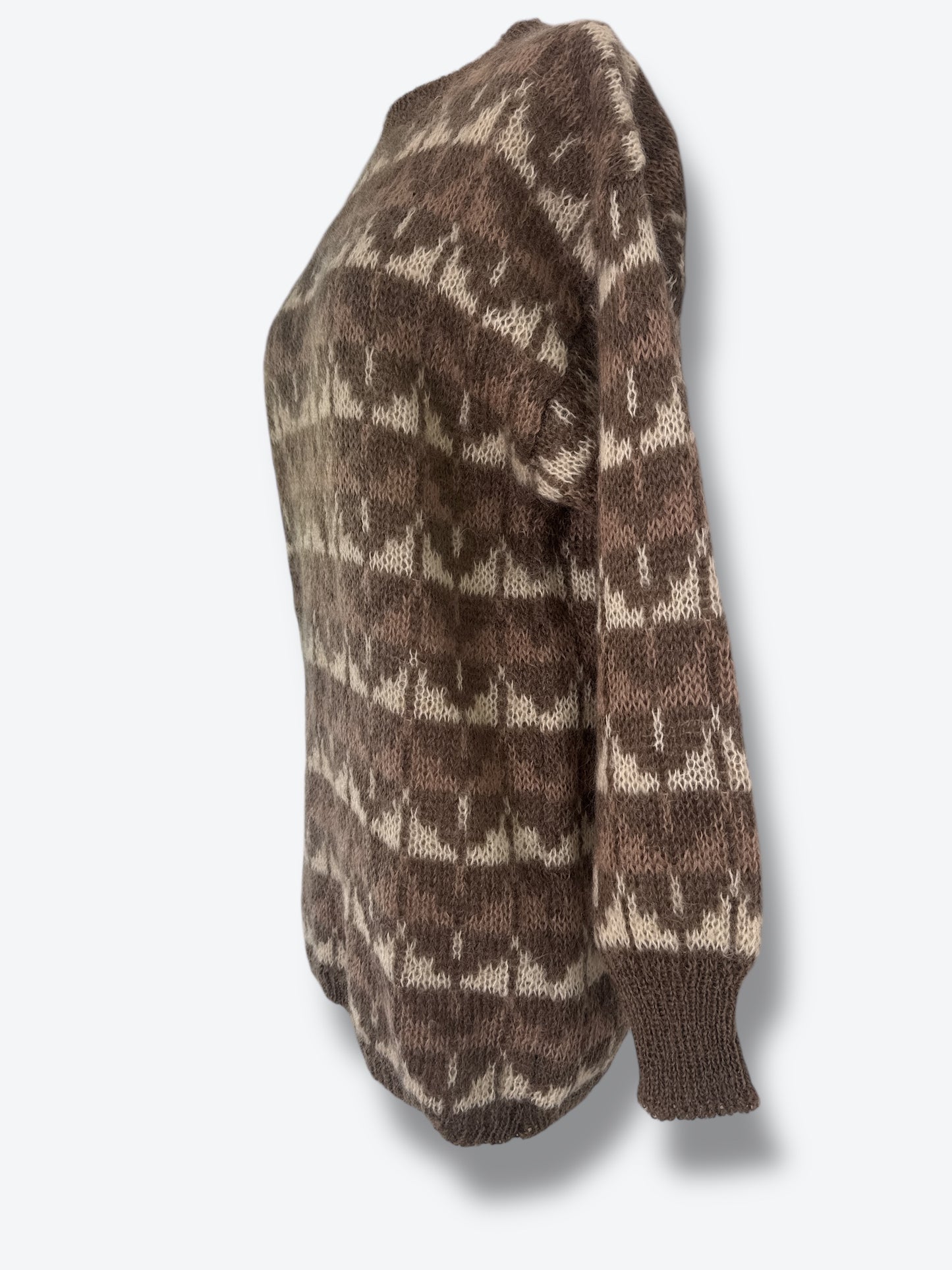 1970s Christian Dior Wool Mohair Sweater