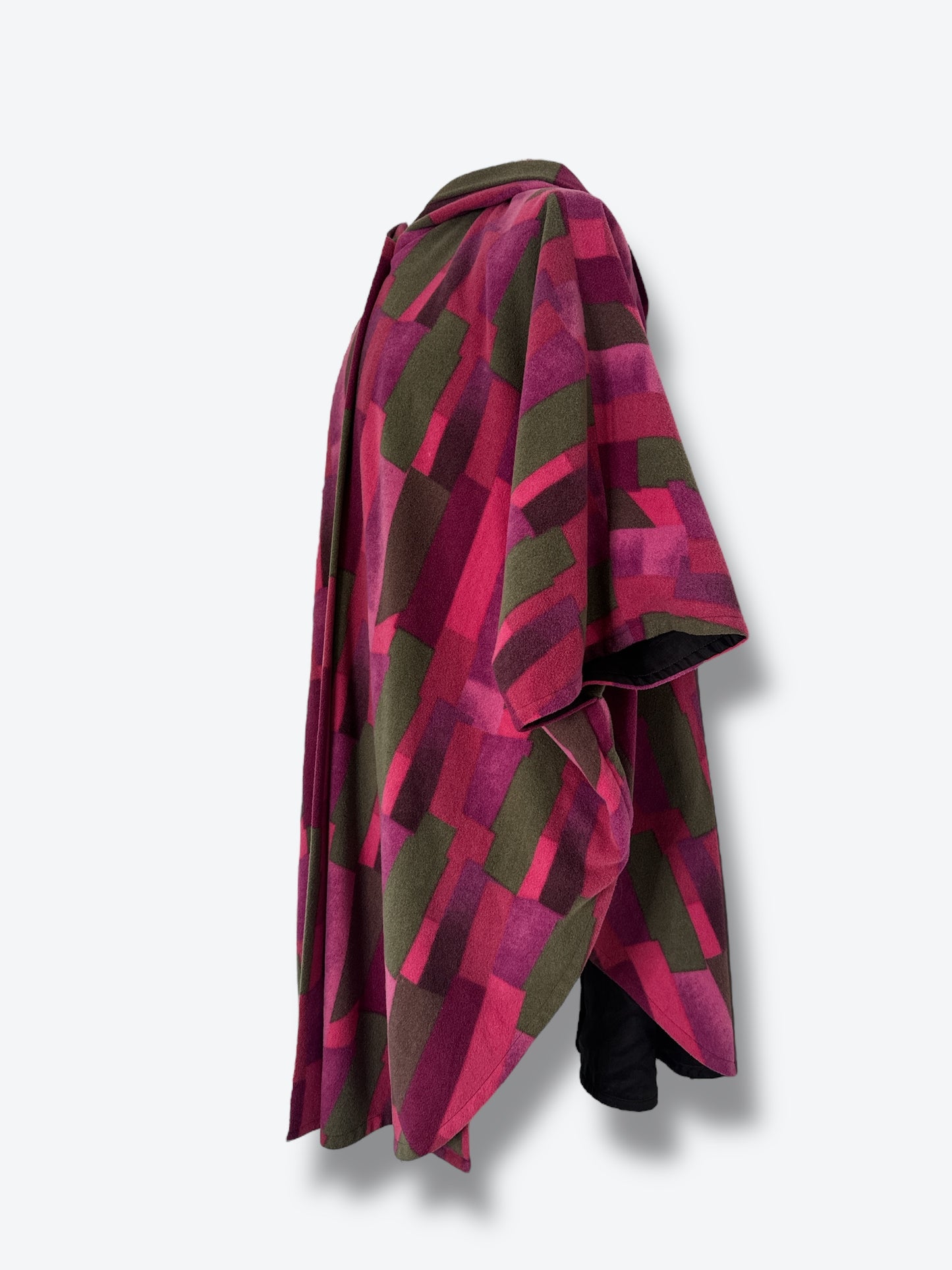 1990s Marimekko Geometric Poncho