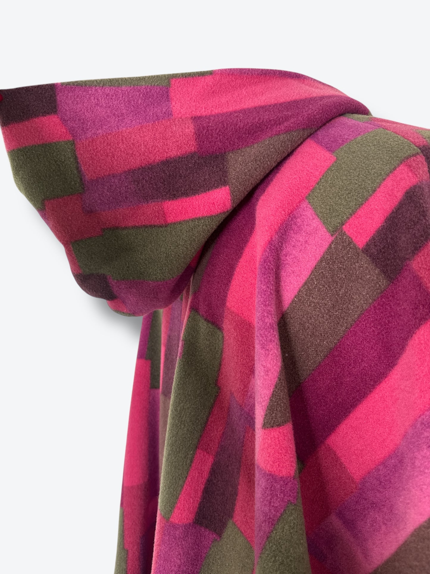 1990s Marimekko Geometric Poncho