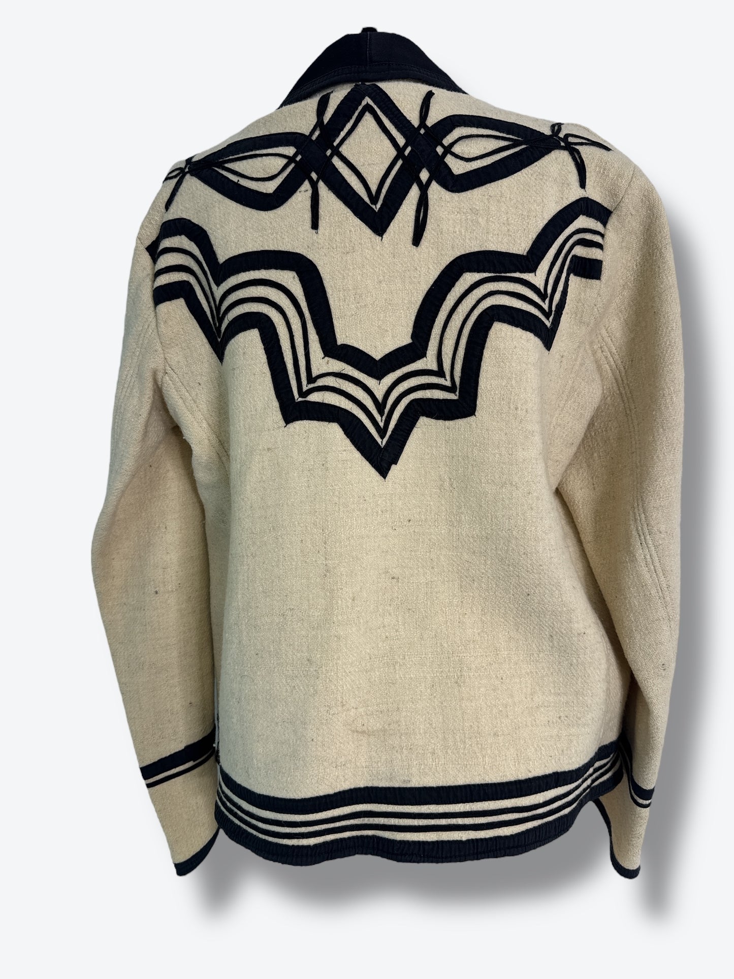 Vintage Guatemalan Wool Embroidered Blazer