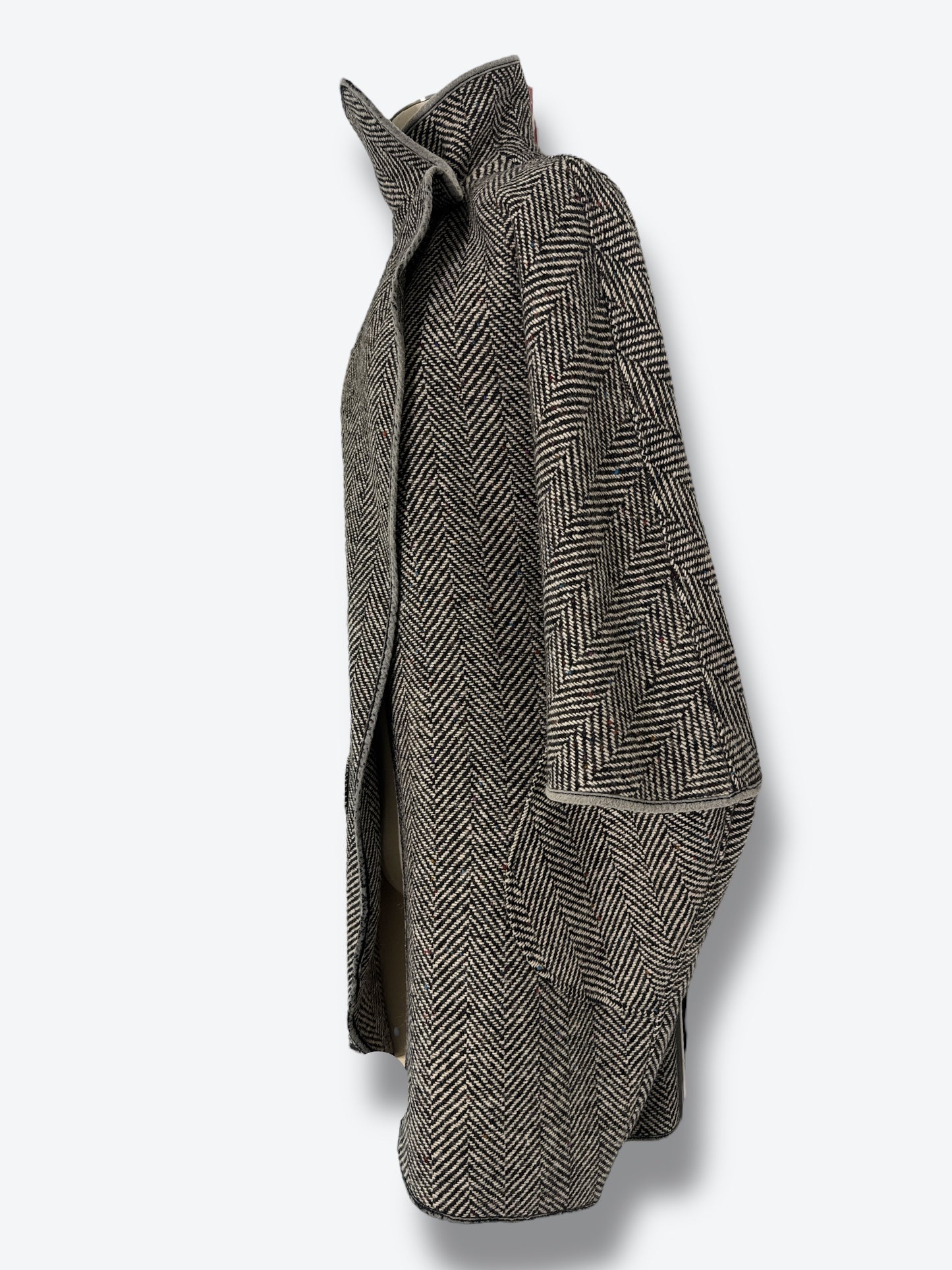 1980s Clifford Michael Speckled Wool Cape