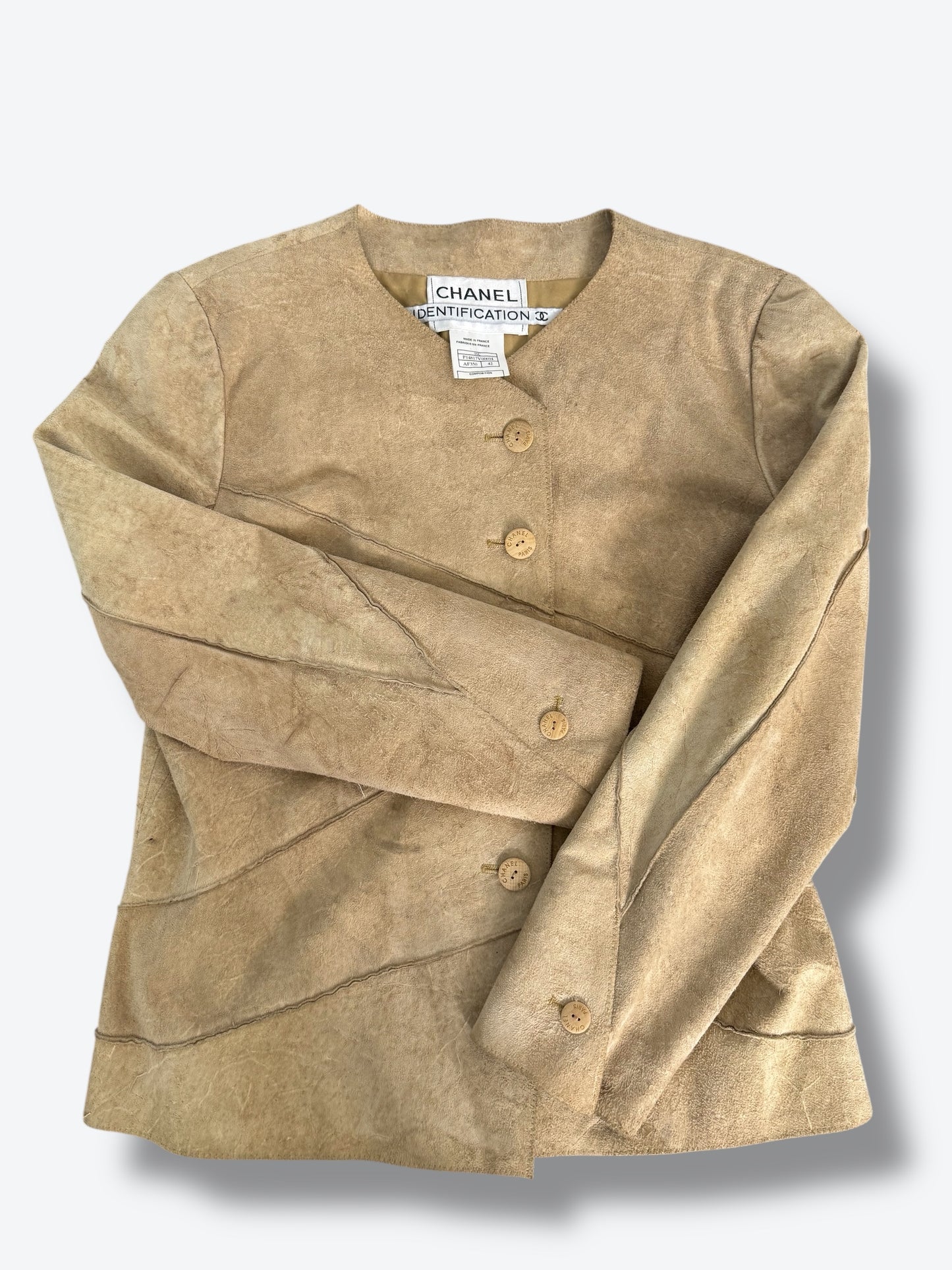 Y2K Chanel “Identification” Cruise Jacket (P14817V00694)